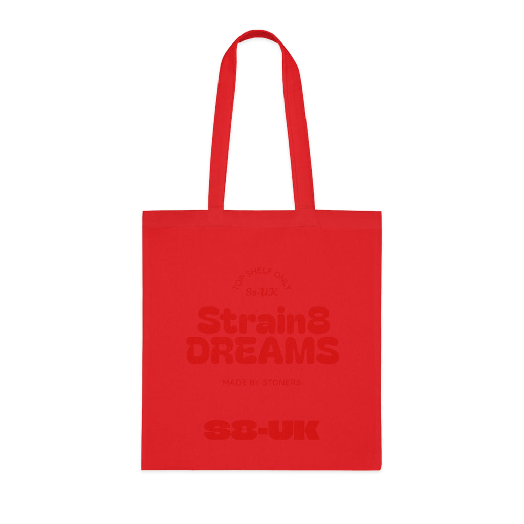 Strain8 Dreams Cotton Tote — S8-UK Logo Eco Bag