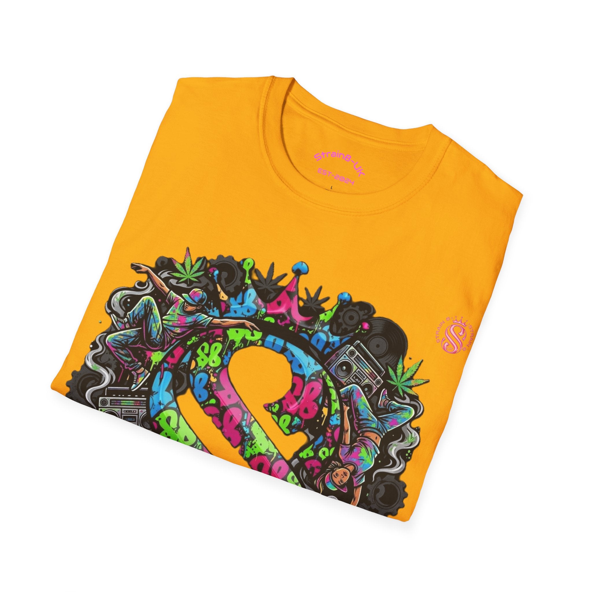 Ampersand Graphic Graffiti B-Boy T-Shirt — Colourful Street Art Design ("&" Culture)