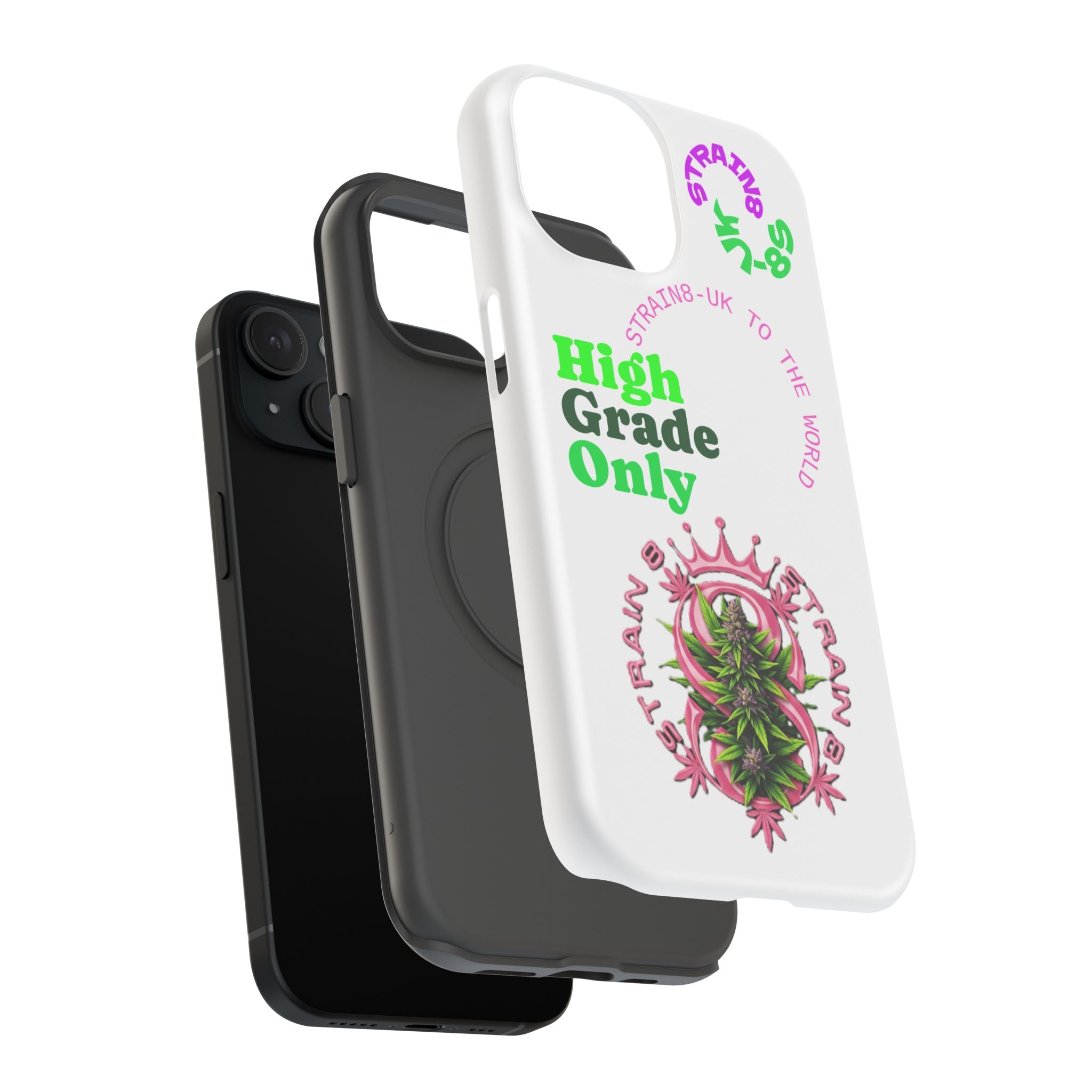 Impact-Resistant Phone Case —Strain8-UK  "High Grade Only"