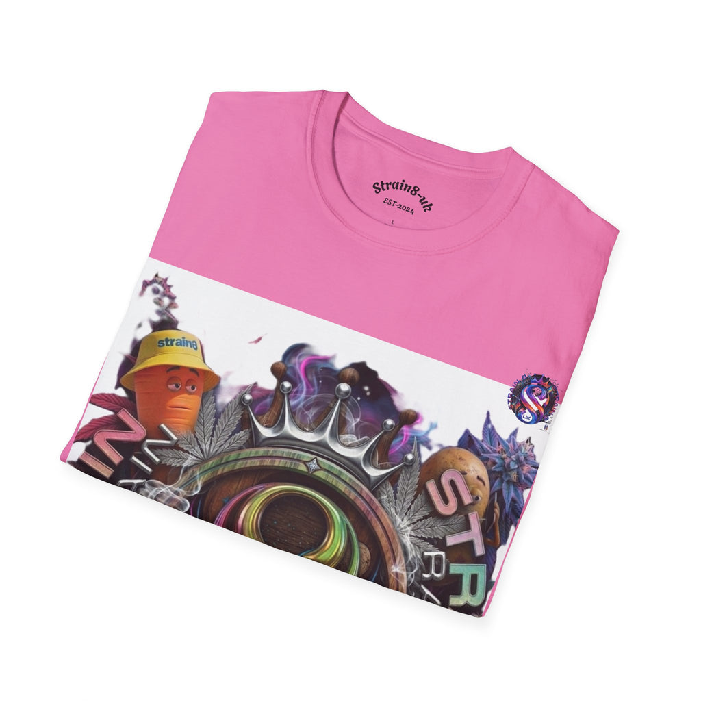 Graffiti Skate Strain8-UK Logo Original Logo T-Shirt — 'High Grade' Streetwear Graphic Tee