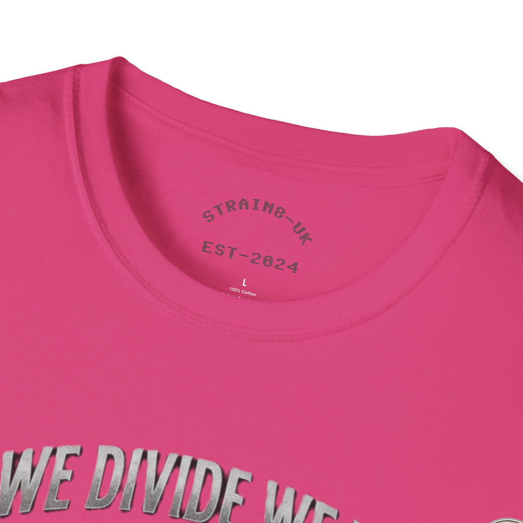 Strain8-UK If We Divide We Fall T-Shirt — Vintage Union Solidarity Graphic Tee