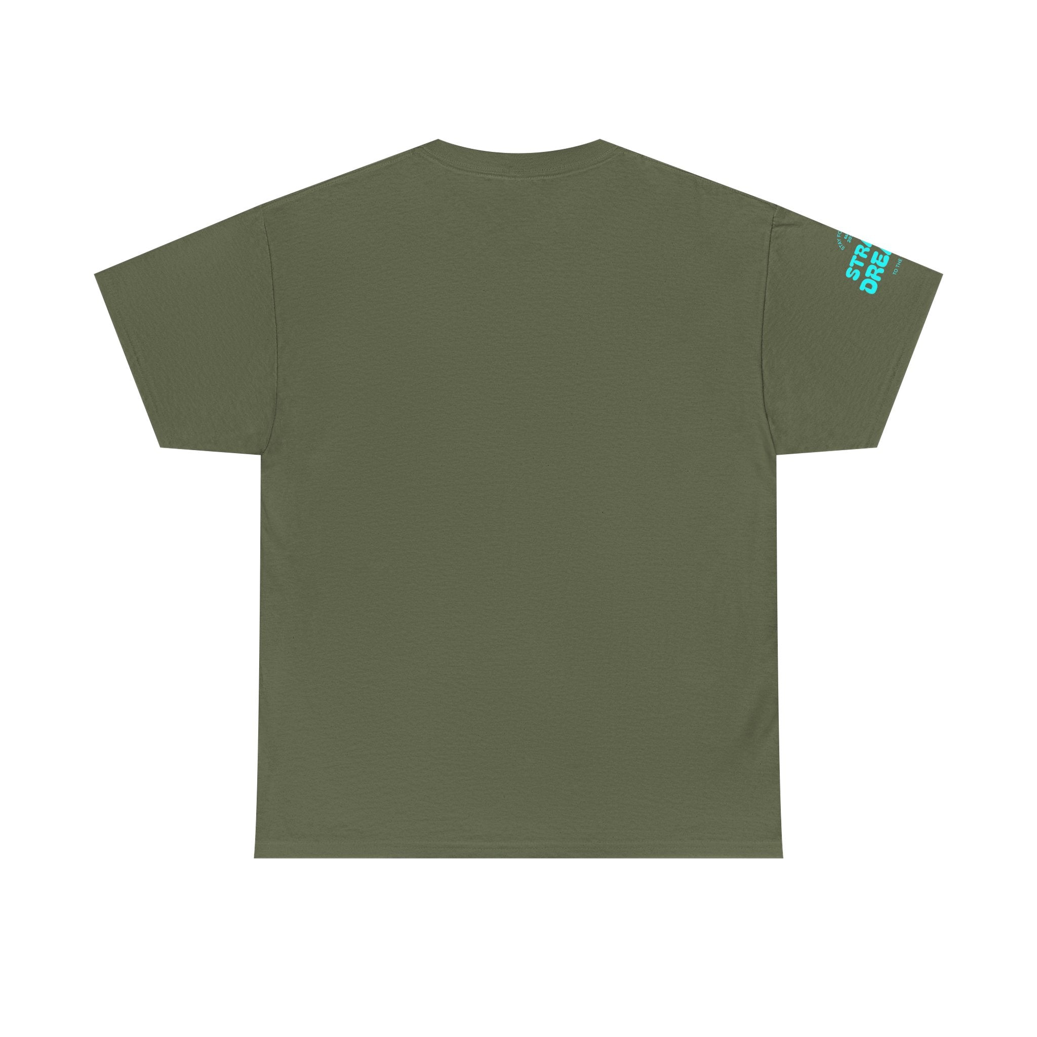 Strain8-UK T-Shirt — "High Altitude Strains" Hot Air Balloon Tree Graphic Tee