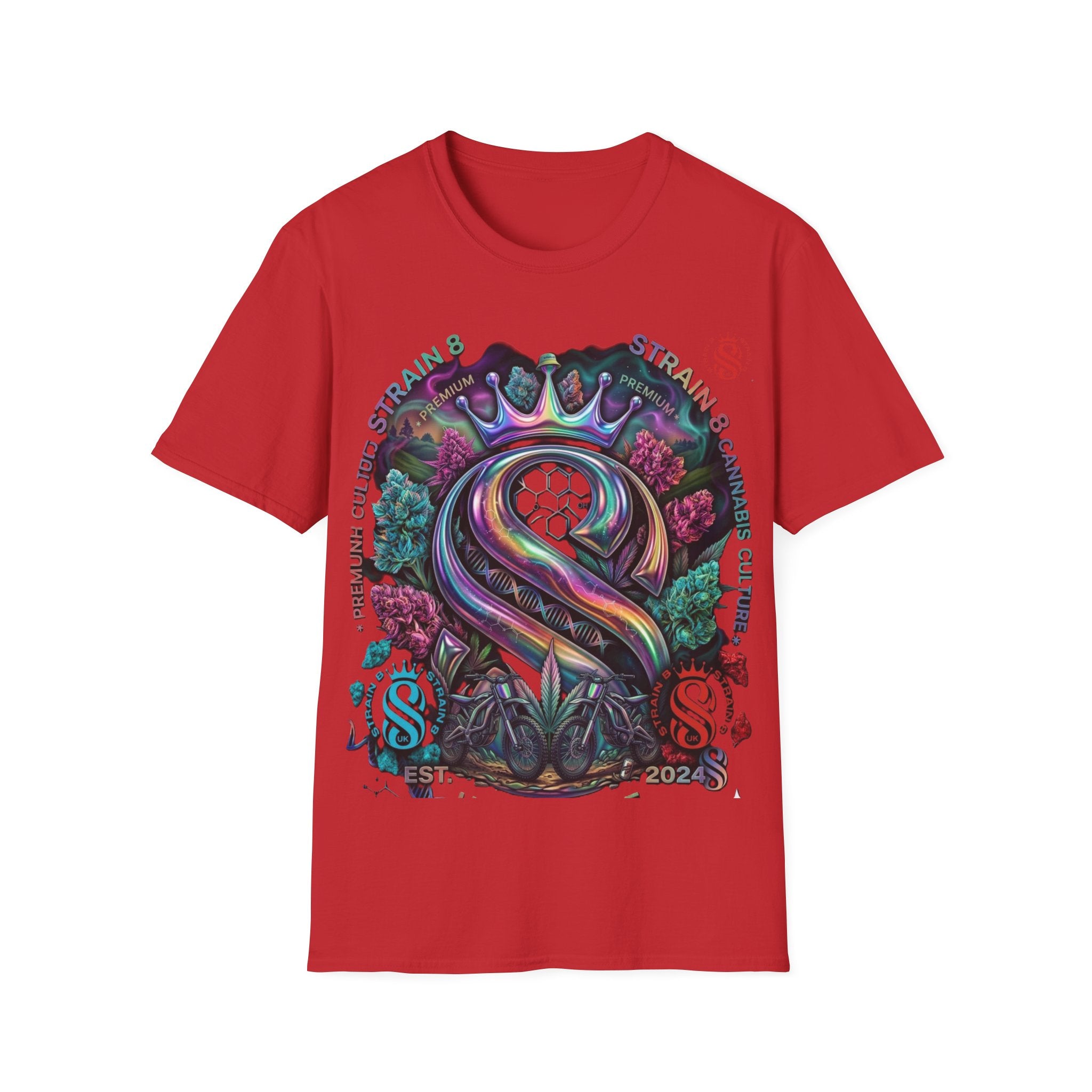 Unisex Softstyle Strain8-UK T-Shirt With Original Logo