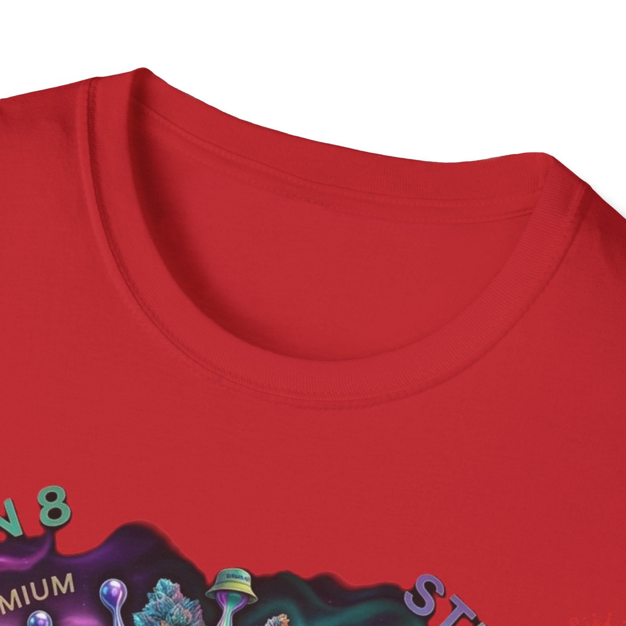 Unisex Softstyle Strain8-UK T-Shirt With Original Logo