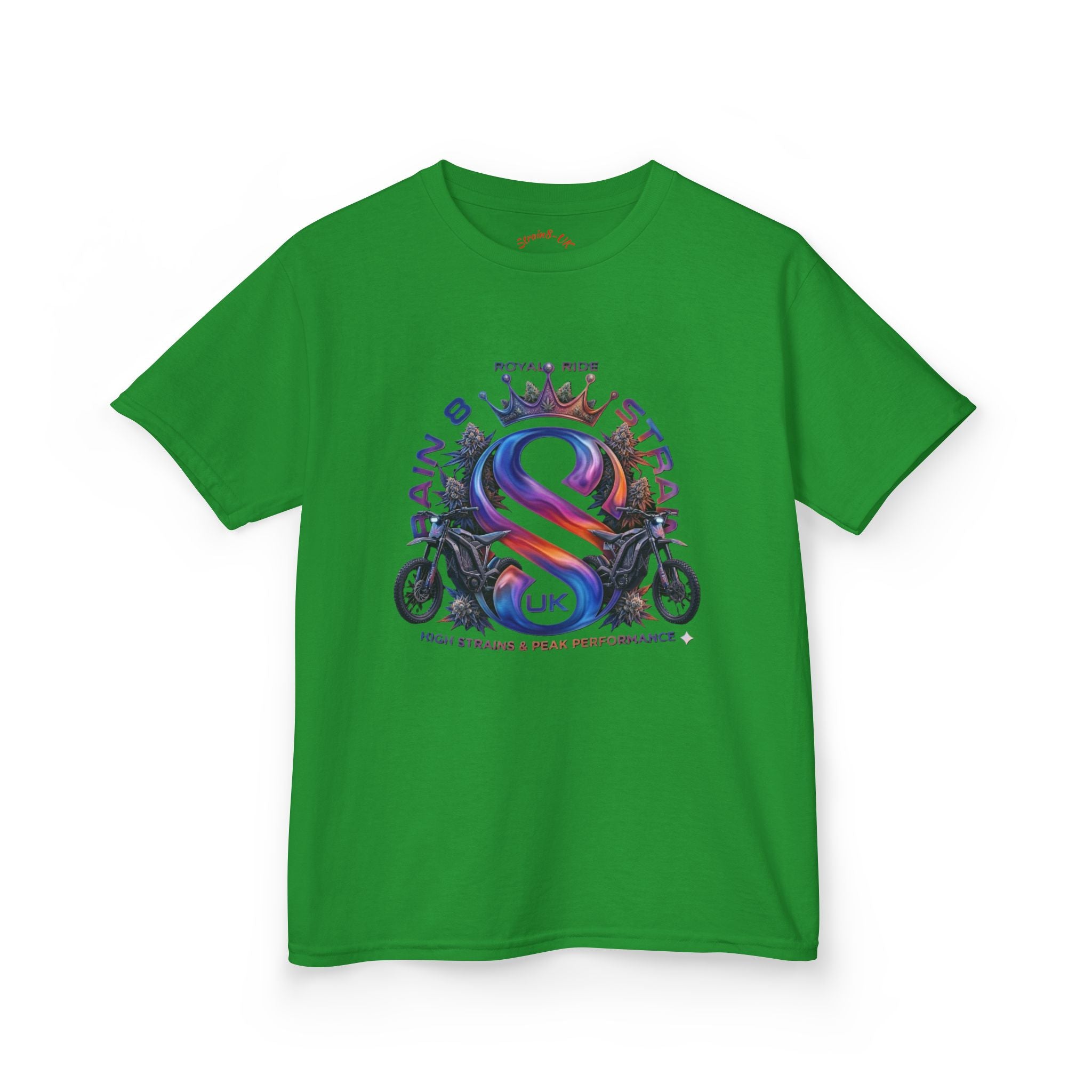 Kids E-Bike Team S8-UK Tee — E-Bike Motorcycle Graphic