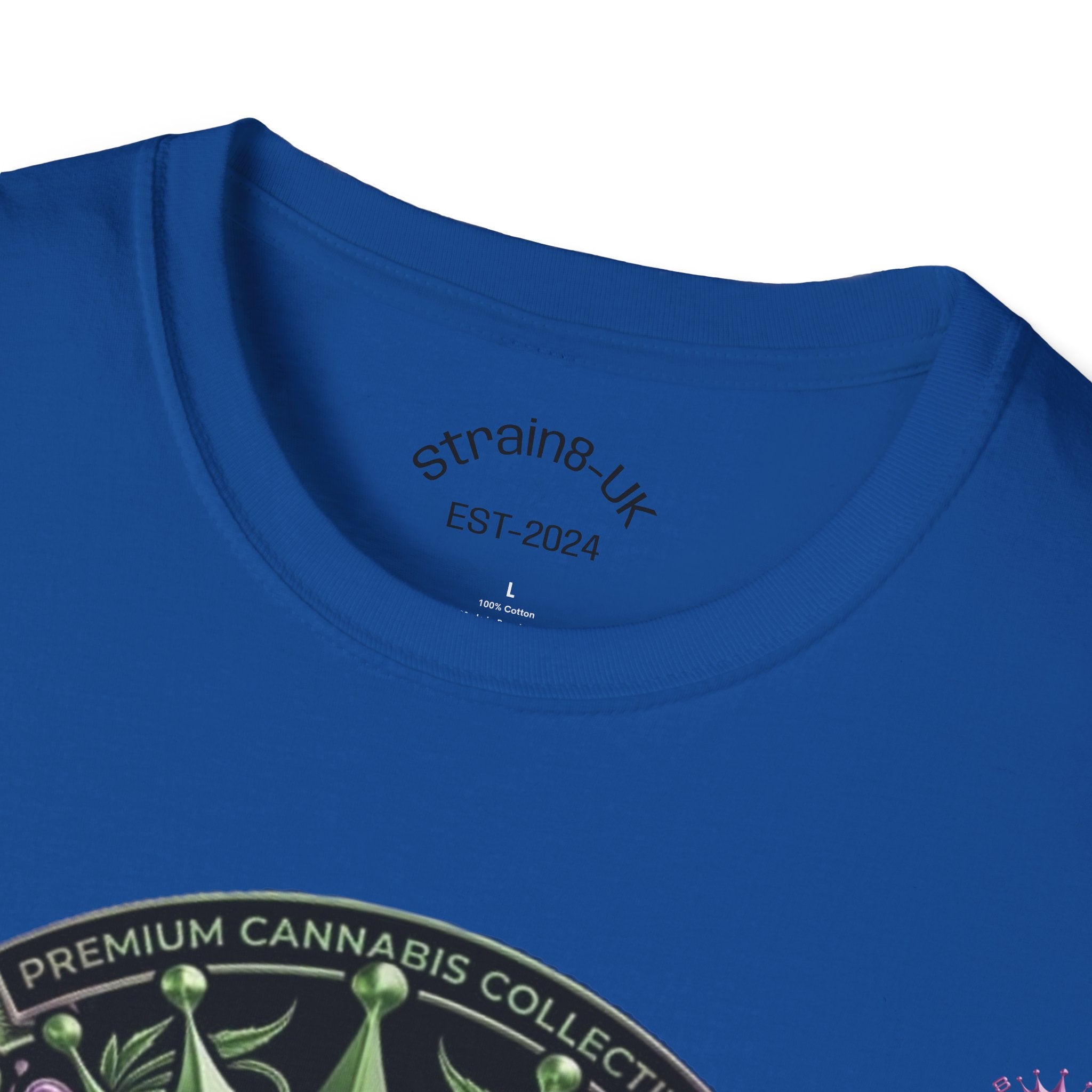 Strain8-UK Graffiti Cannabis/B-Boy Themed '8th Element' Graphic T-Shirt