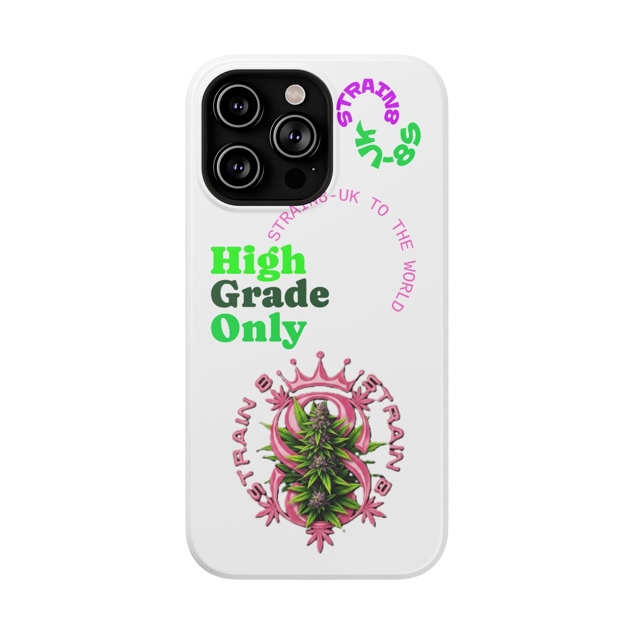Impact-Resistant Phone Case —Strain8-UK  "High Grade Only"