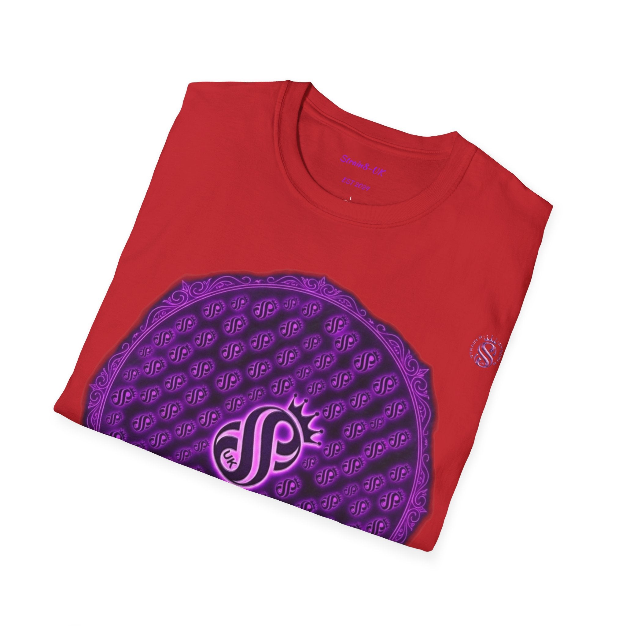 Reign Supreme Purple Medallion T-Shirt — Reign Supreme Est. 2024 Graphic Tee