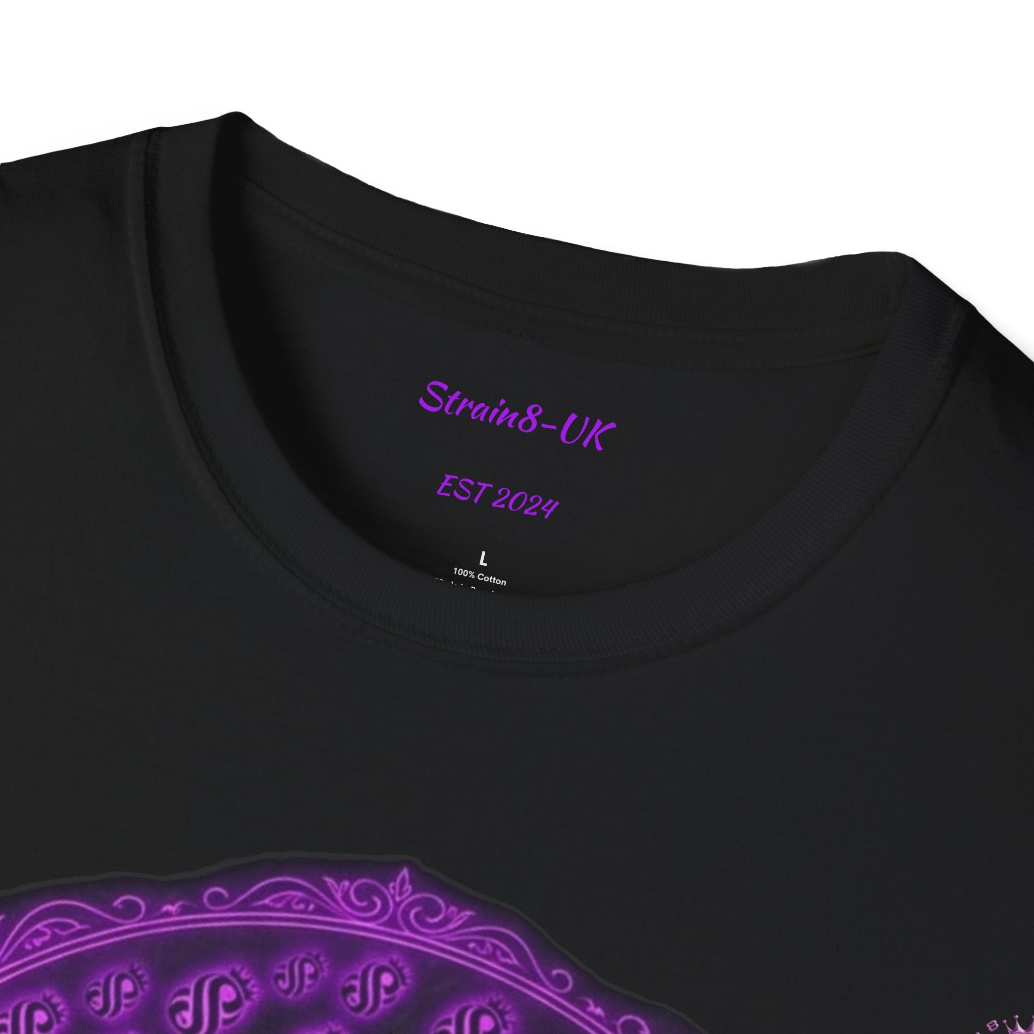 Reign Supreme Purple Medallion T-Shirt — Reign Supreme Est. 2024 Graphic Tee