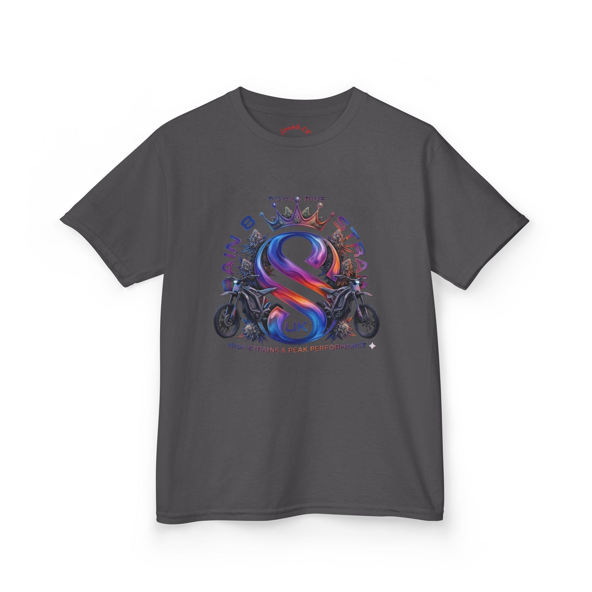 Kids E-Bike Team S8-UK Tee — E-Bike Motorcycle Graphic
