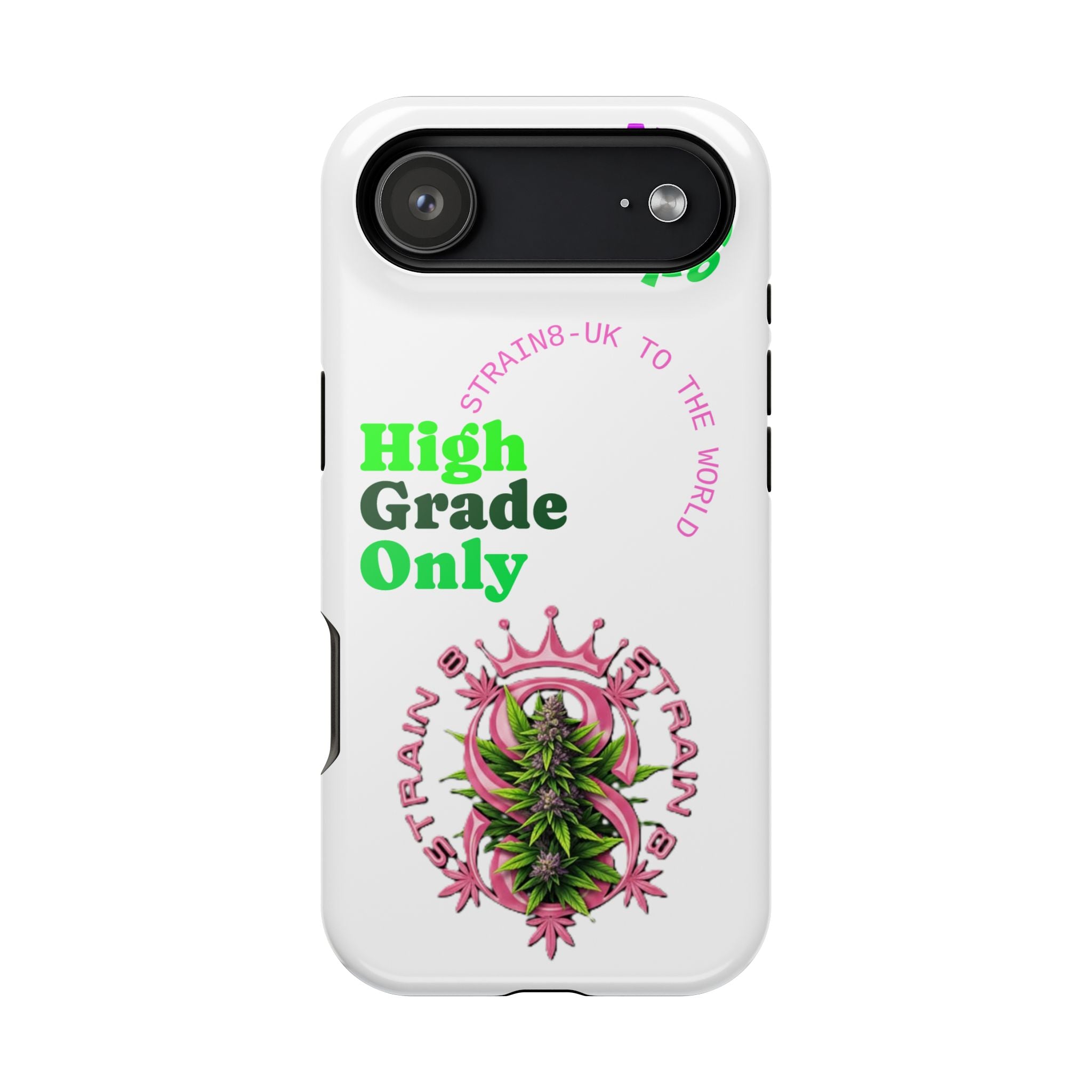 Impact-Resistant Phone Case —Strain8-UK  "High Grade Only"