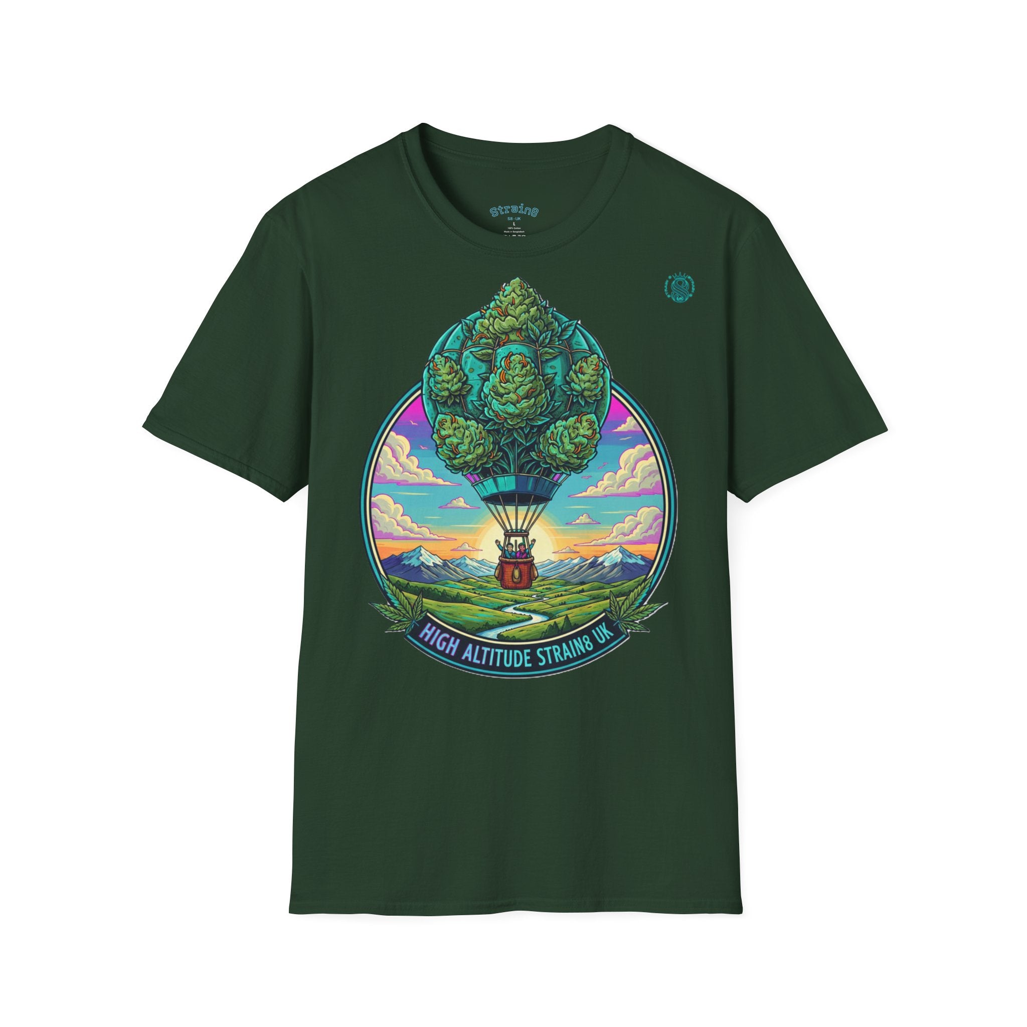 Strain8-UK Dreams Hot Air Balloon T-Shirt