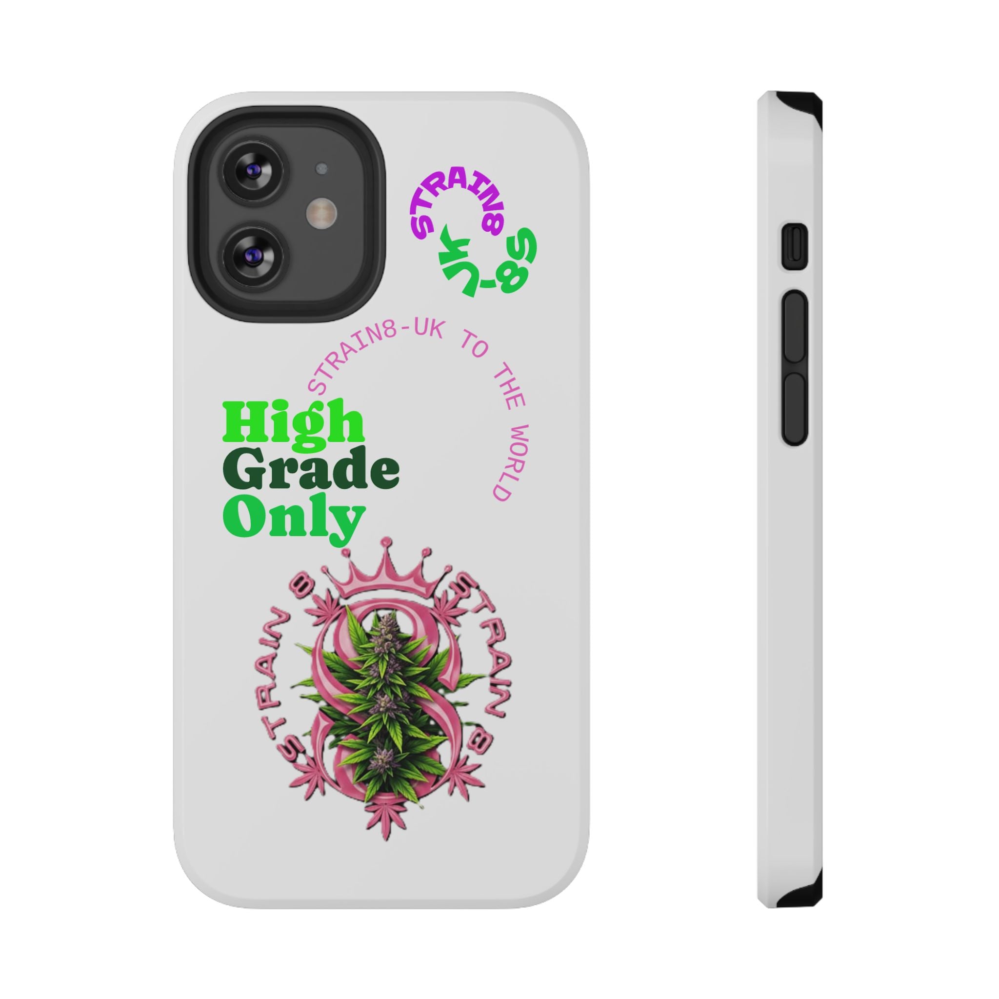Impact-Resistant Phone Case —Strain8-UK  "High Grade Only"