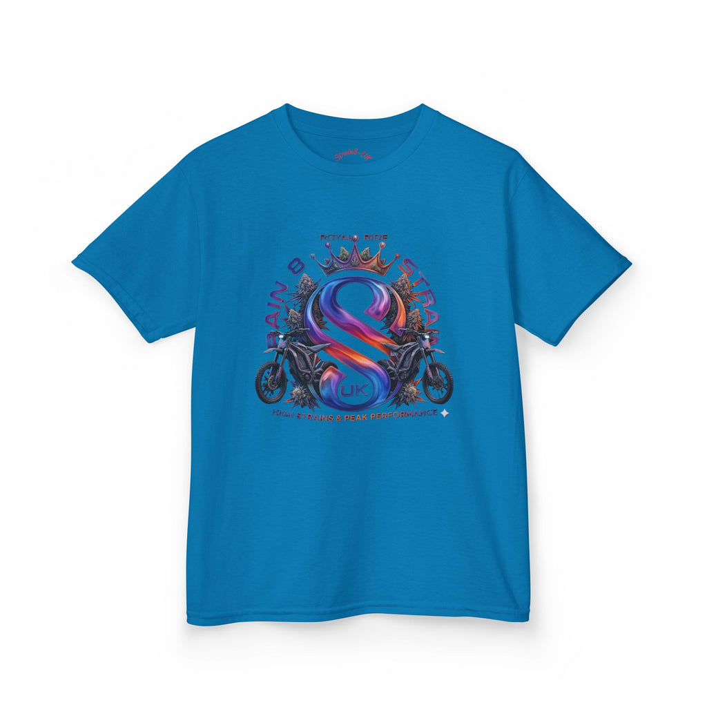 Kids E-Bike Team S8-UK Tee — E-Bike Motorcycle Graphic