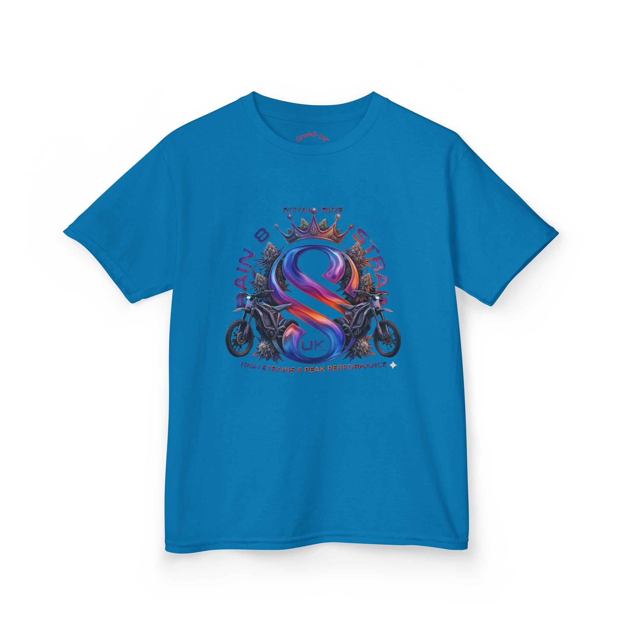 Kids E-Bike Team S8-UK Tee — E-Bike Motorcycle Graphic