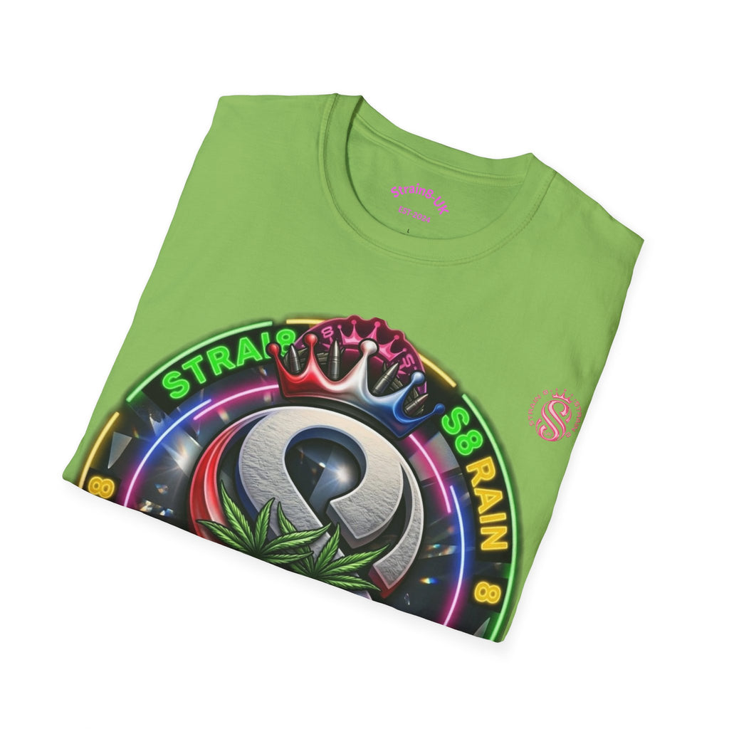 Strain8-UK Ted&Fred Special UK Logo T-Shirt — Cannabis Emblem Graphic Tee