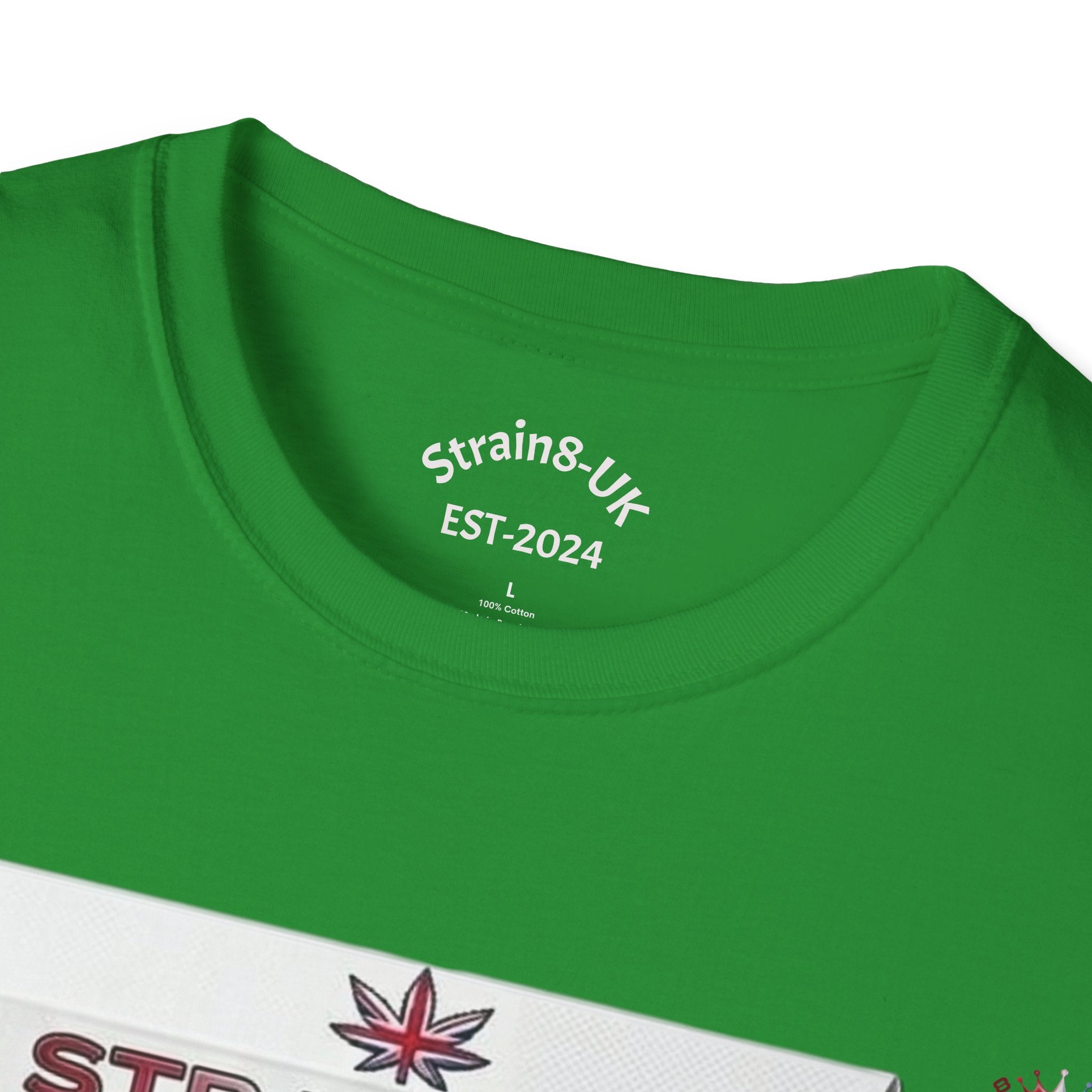 Strain8-UK Rizla box high quality T-Shirt design S8-UK Logo mixed in Tee