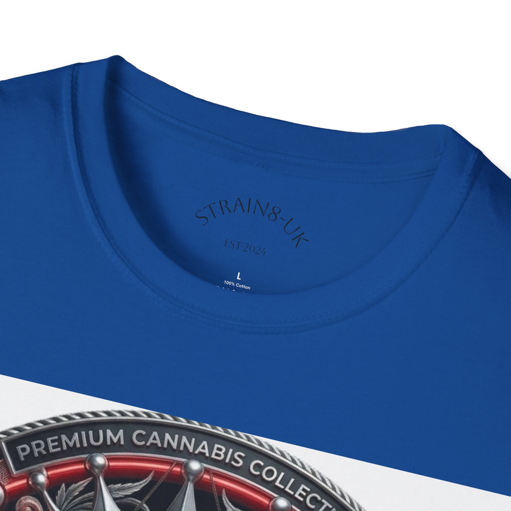 Strain8-UK  Audio Speaker Logo build Graphic T-Shirt