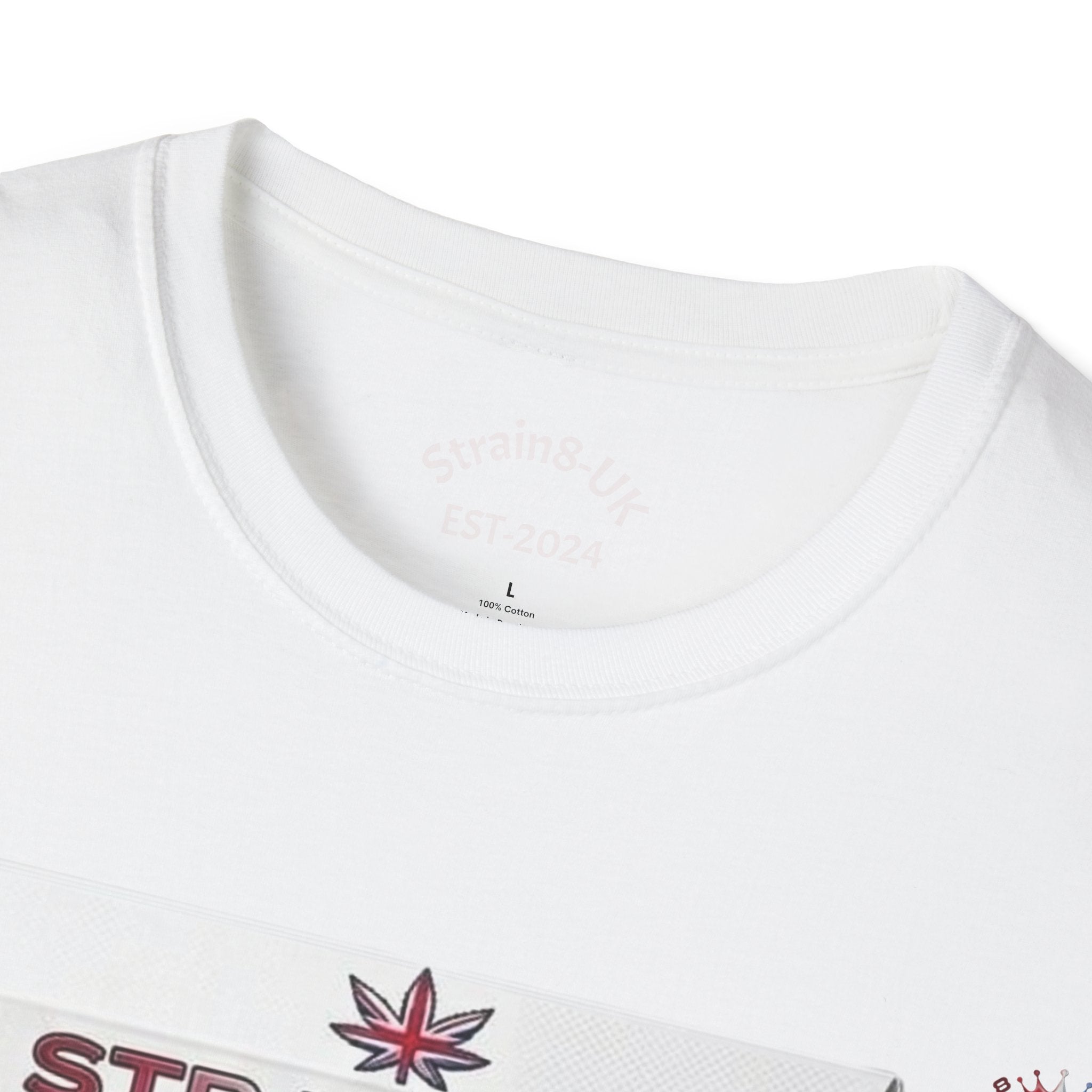 Strain8-UK Rizla box high quality T-Shirt design S8-UK Logo mixed in Tee