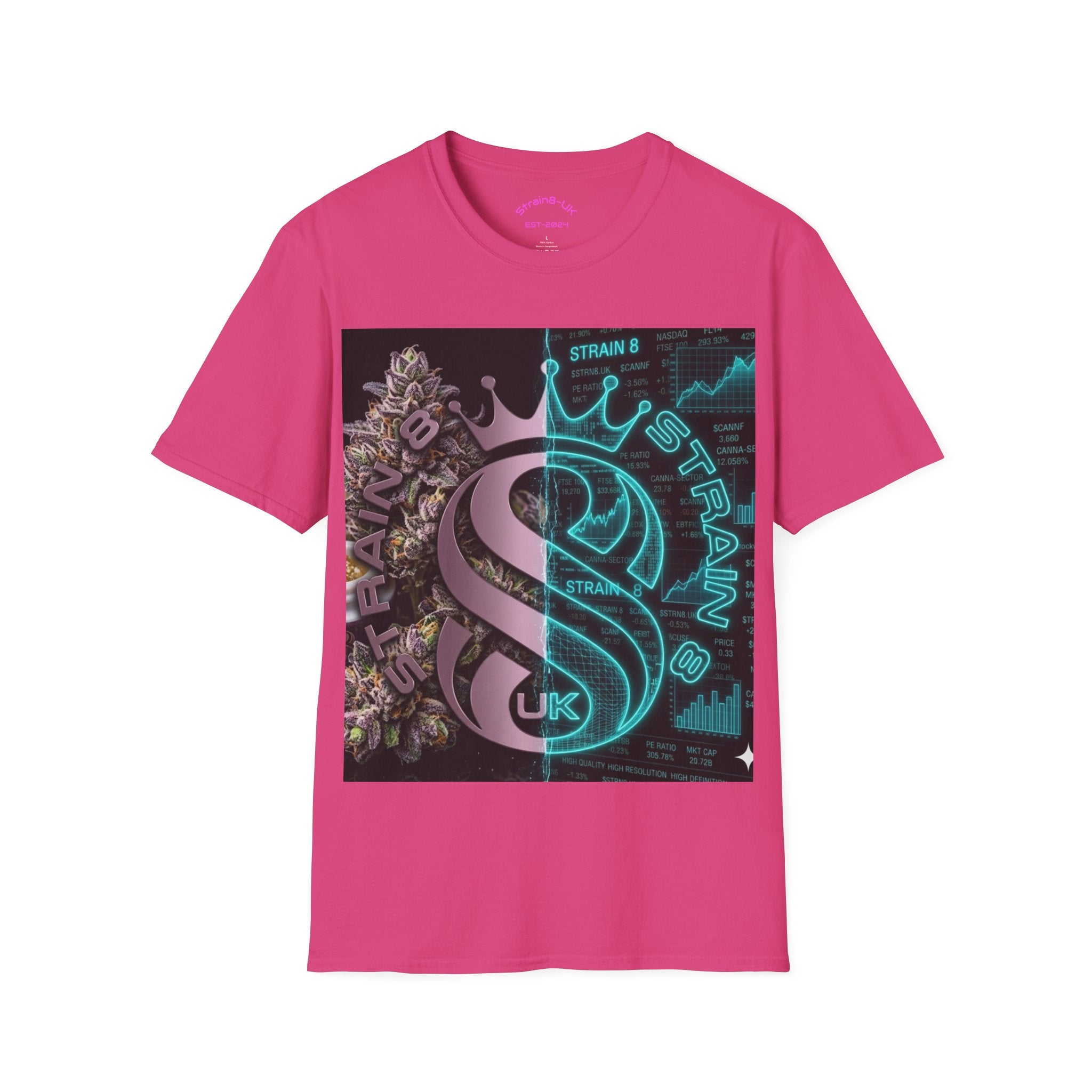 Unisex Strain8-UK Half X-RAY Style Softstyle T-Shirt