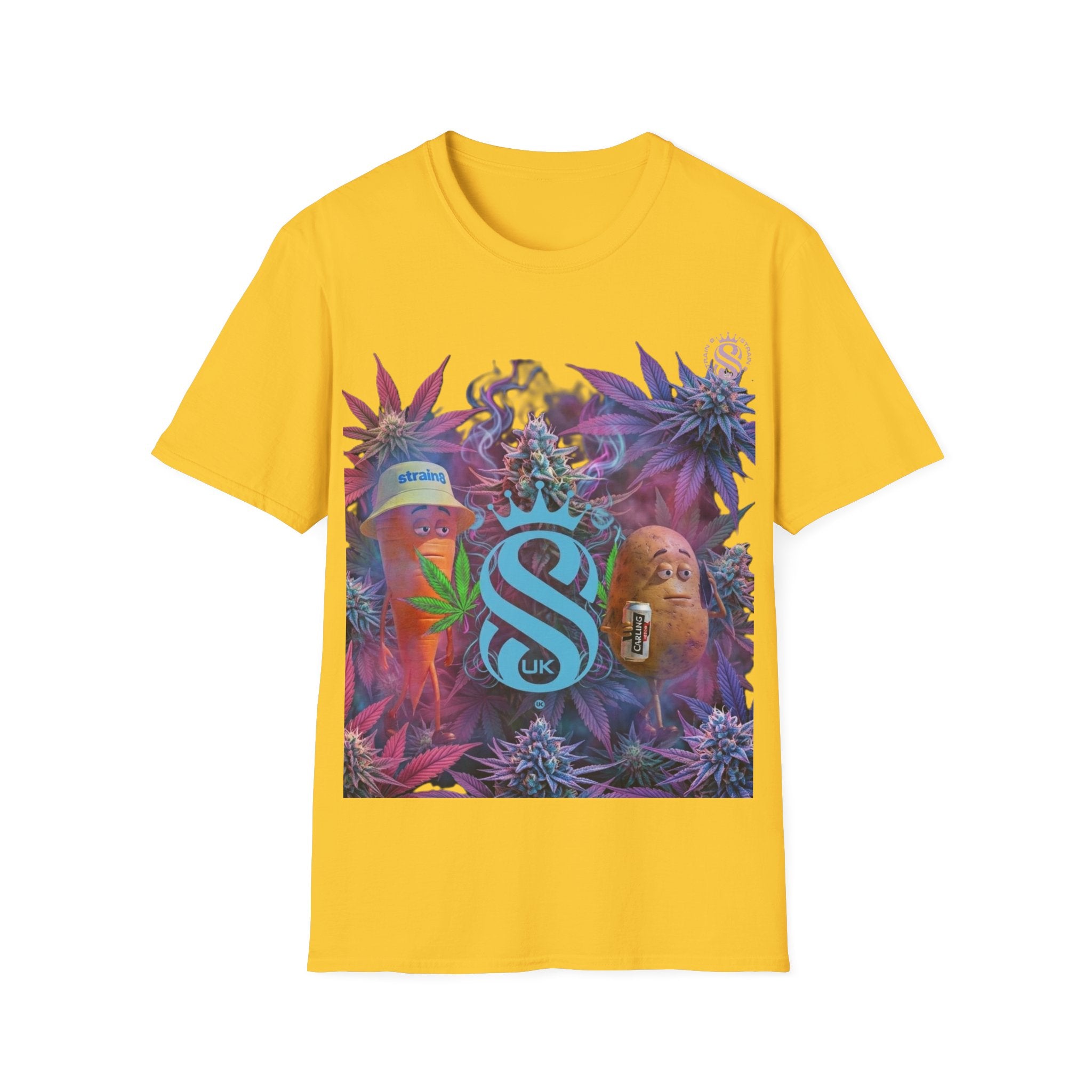 Psychedelic Ted&Fred Cannabis Collage Style TShirt