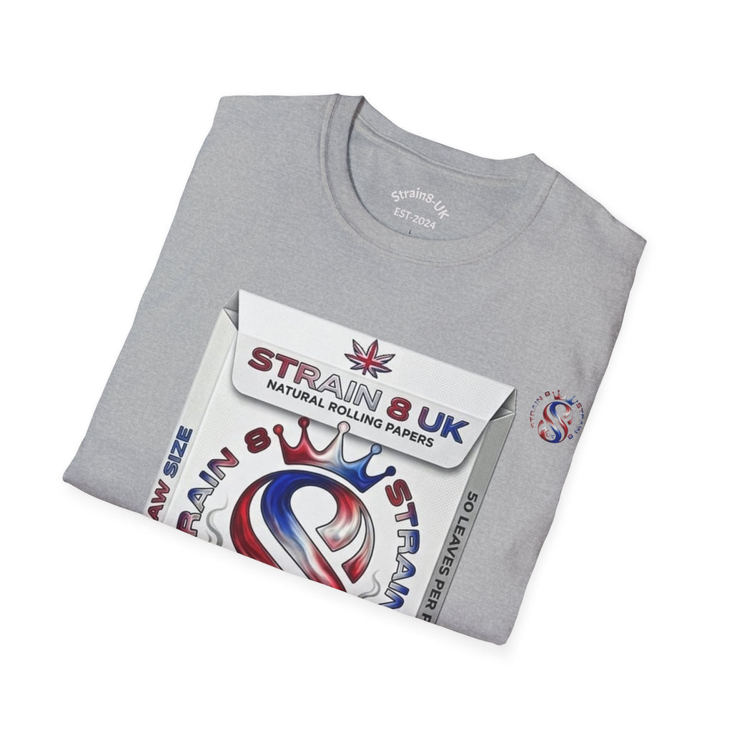 Strain8-UK Rizla box high quality T-Shirt design S8-UK Logo mixed in Tee