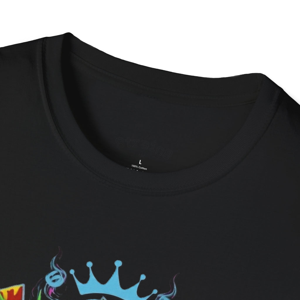 Graffiti Leaf S8-UK T-Shirt — Colorful Street Art Tee