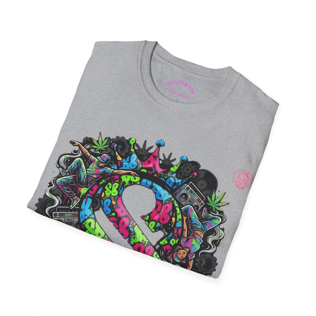 Ampersand Graphic Graffiti B-Boy T-Shirt — Colourful Street Art Design ("&" Culture)