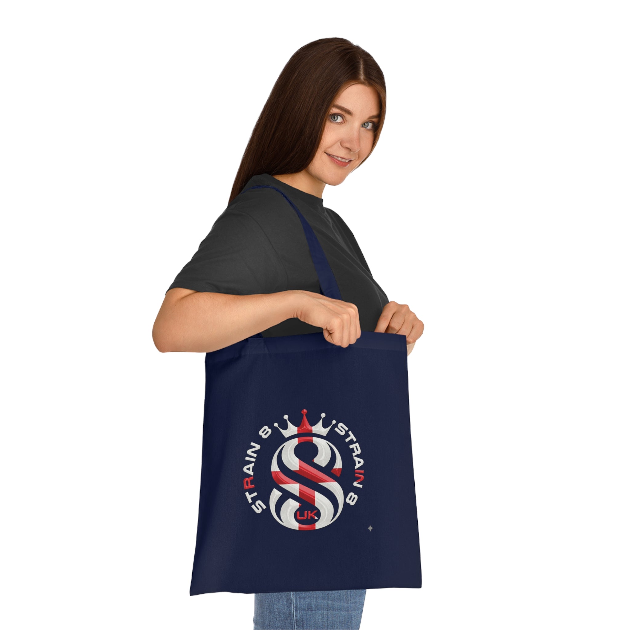 Strain8 Dreams Cotton Tote — S8-UK Logo Eco Bag