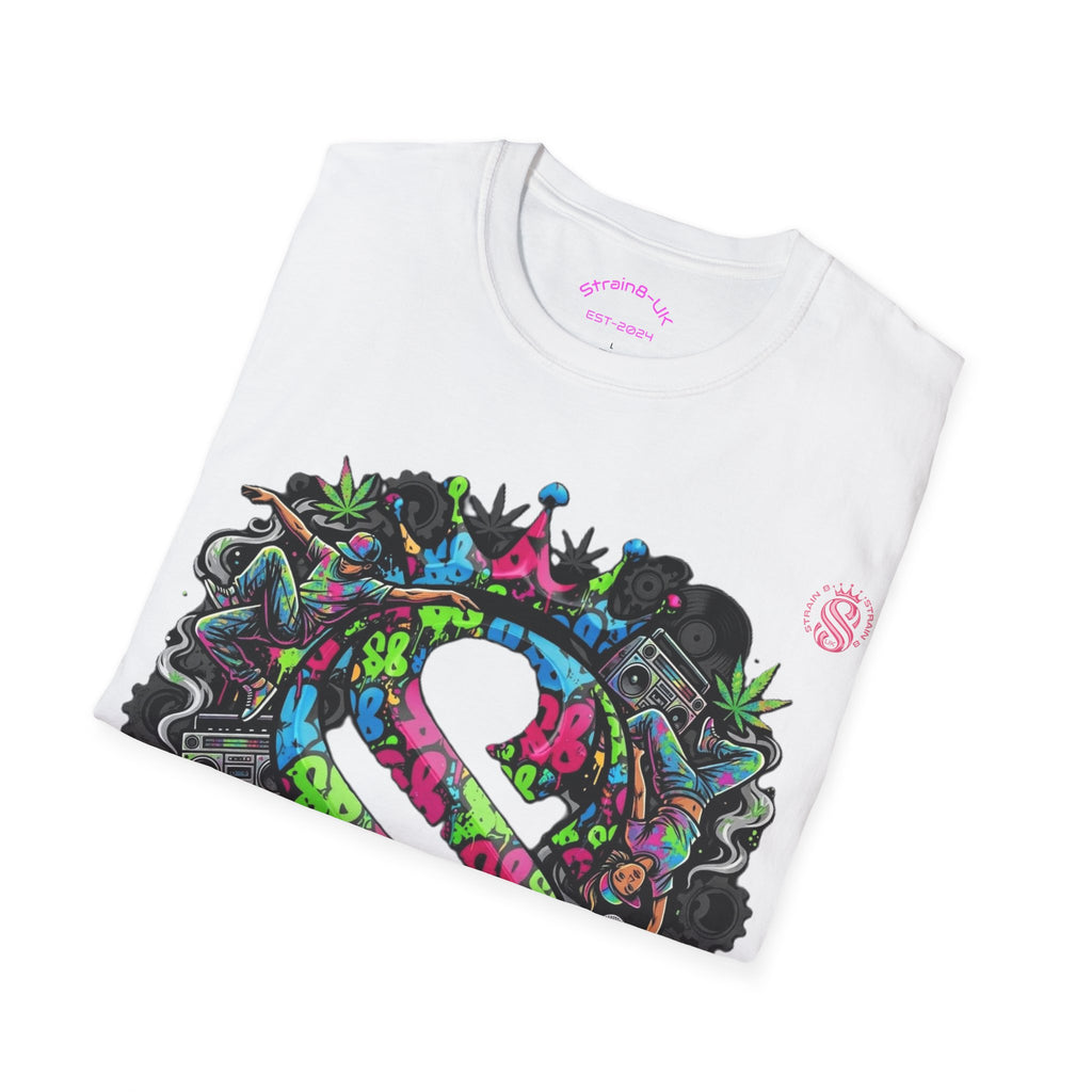 Ampersand Graphic Graffiti B-Boy T-Shirt — Colourful Street Art Design ("&" Culture)