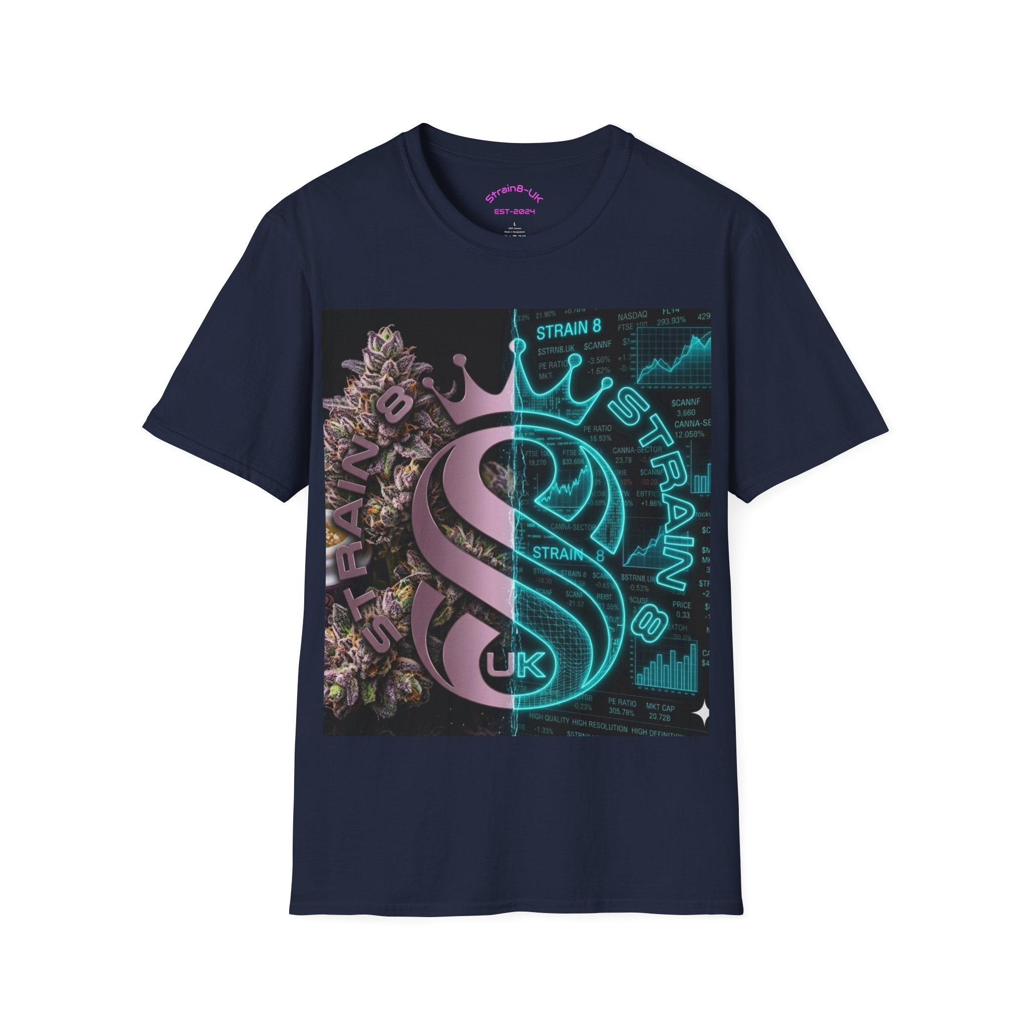 Unisex Strain8-UK Half X-RAY Style Softstyle T-Shirt