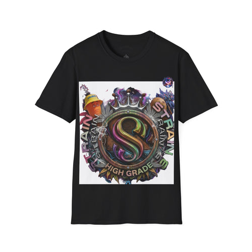 Graffiti Skate Strain8-UK Logo Original Logo T-Shirt — 'High Grade' Streetwear Graphic Tee