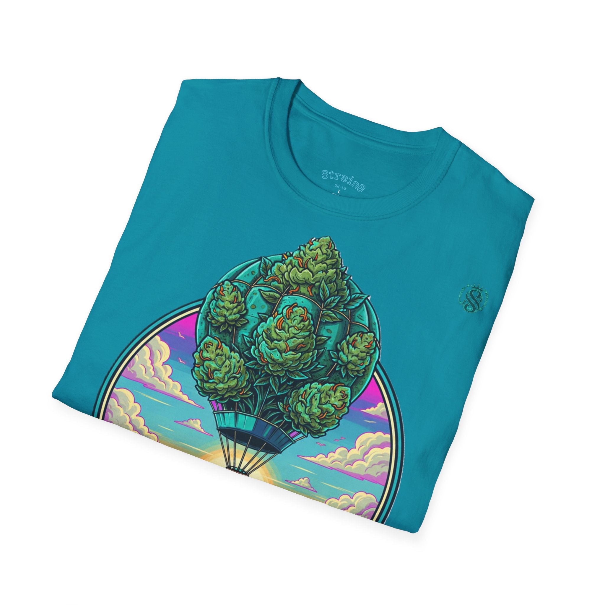 Strain8-UK Dreams Hot Air Balloon T-Shirt