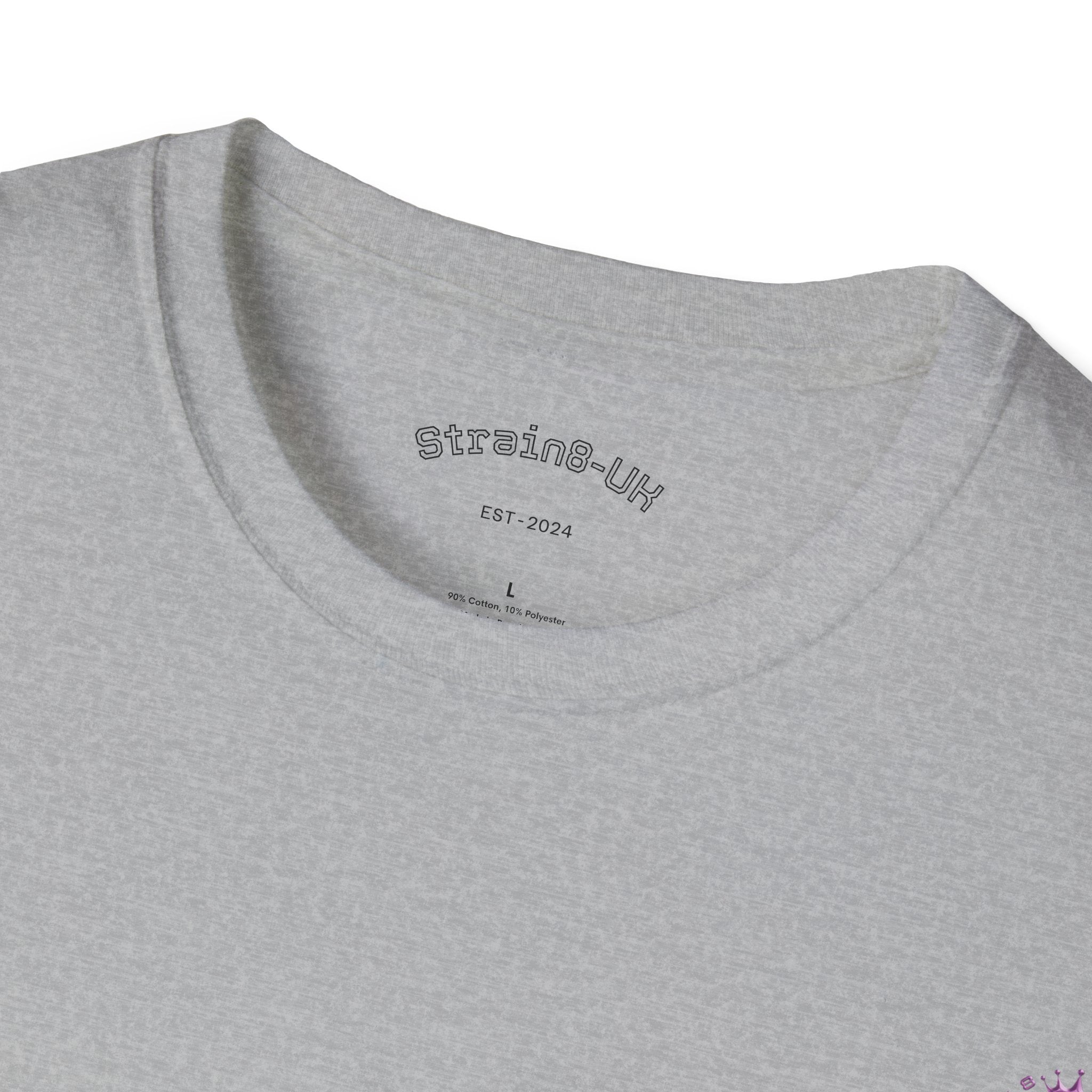 Money Trap Graphic T-Shirt — Crowned 'S8-UK' Logo Stoner/Streetwear