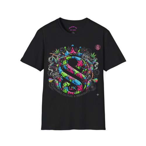 Ampersand Graphic Graffiti B-Boy T-Shirt — Colourful Street Art Design ("&" Culture)
