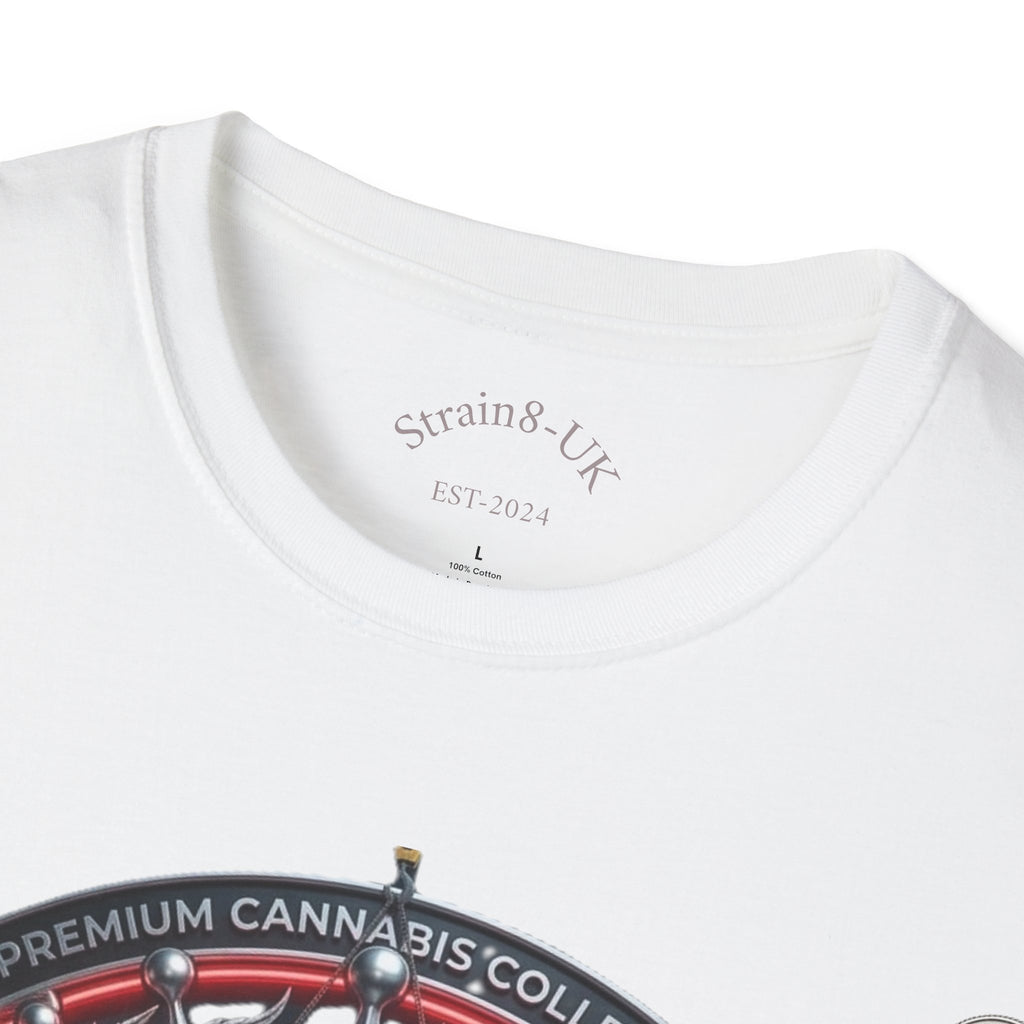 Strain8-UK Under construction T-Shirt — S8-UK in design Crest Design