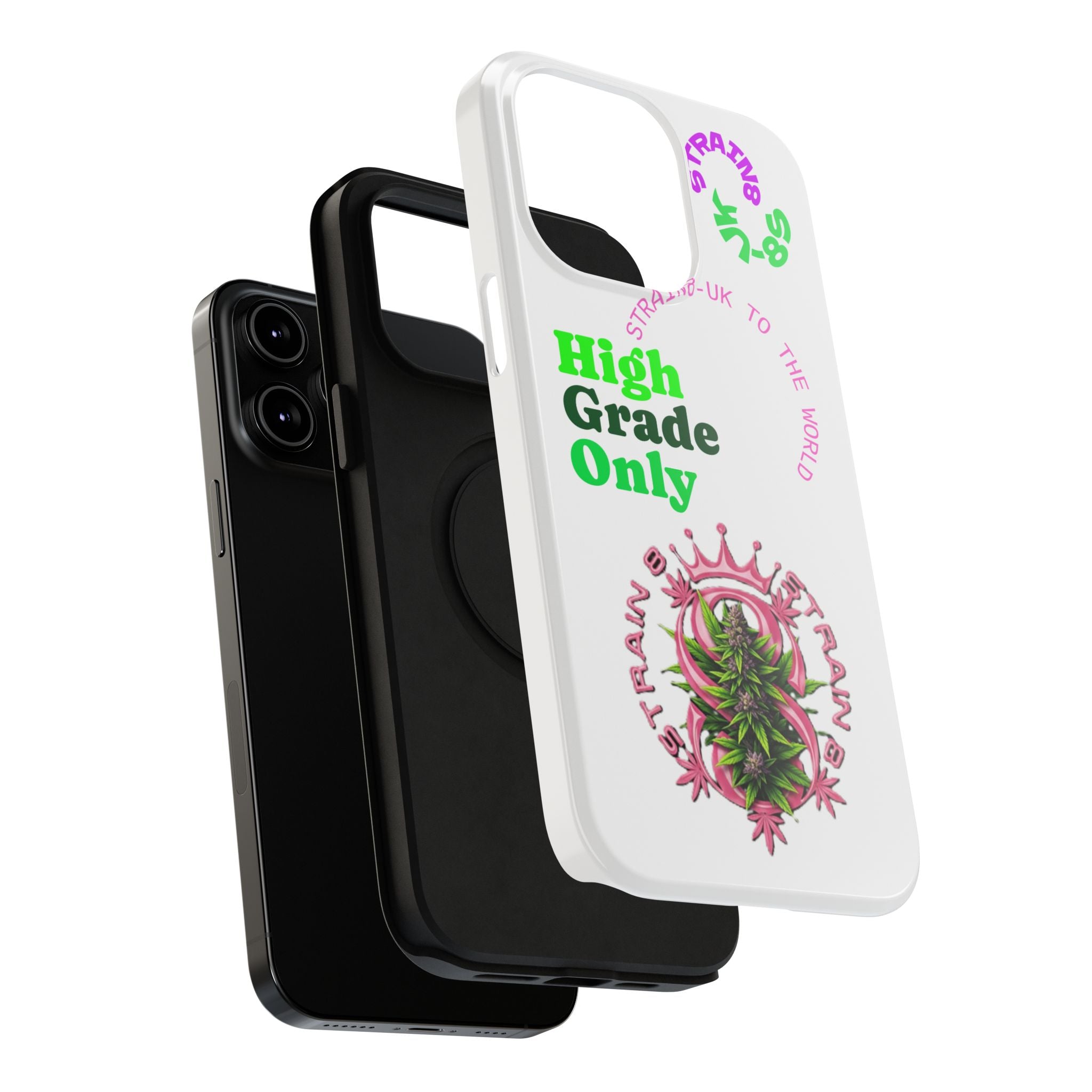 Impact-Resistant Phone Case —Strain8-UK  "High Grade Only"