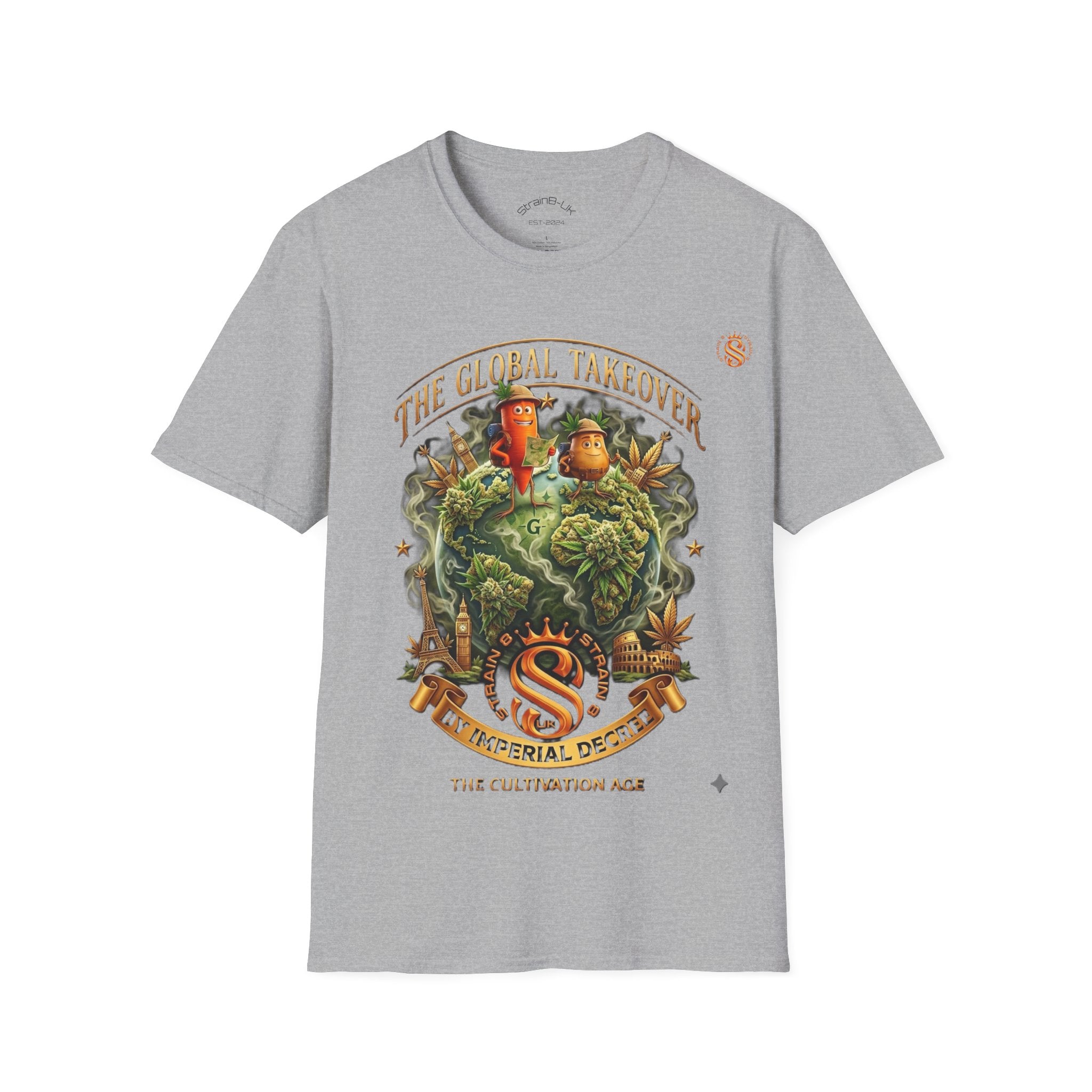 Strain8-UK Ted & Fred TGT Graphic Tee