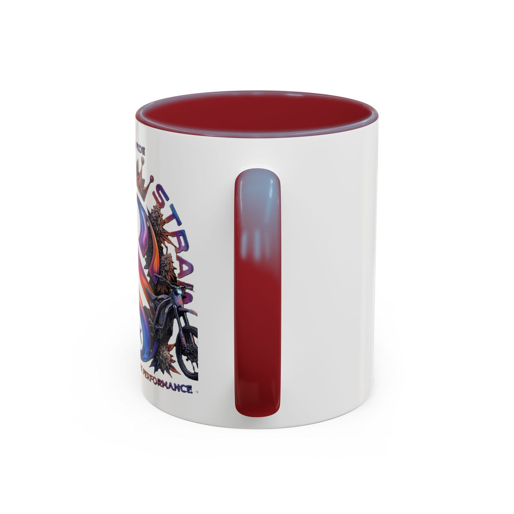Royal Ride Strain8-UK Accent Coffee Mug – E-Bike Logo 11/15oz