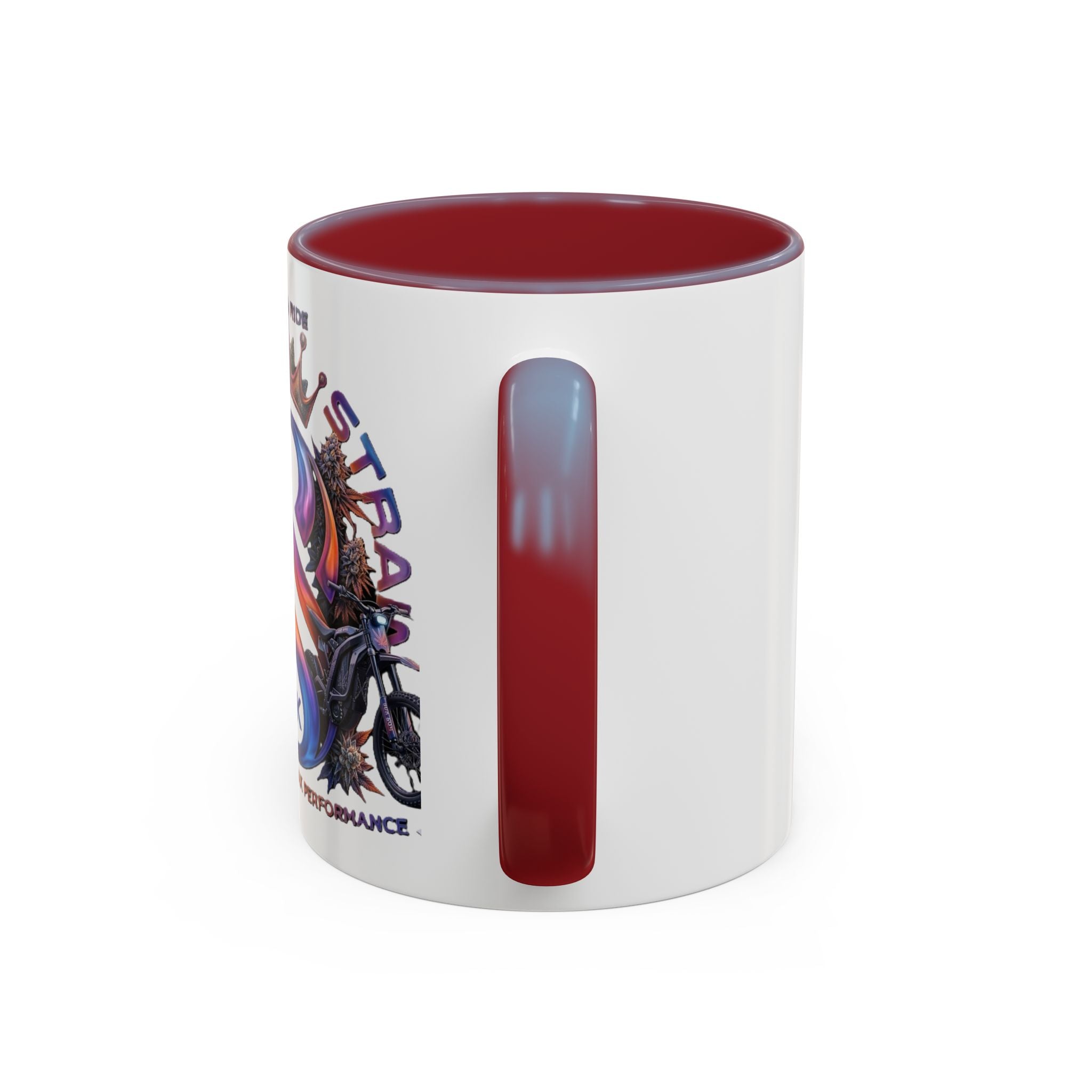 Royal Ride Strain8-UK Accent Coffee Mug – E-Bike Logo 11/15oz