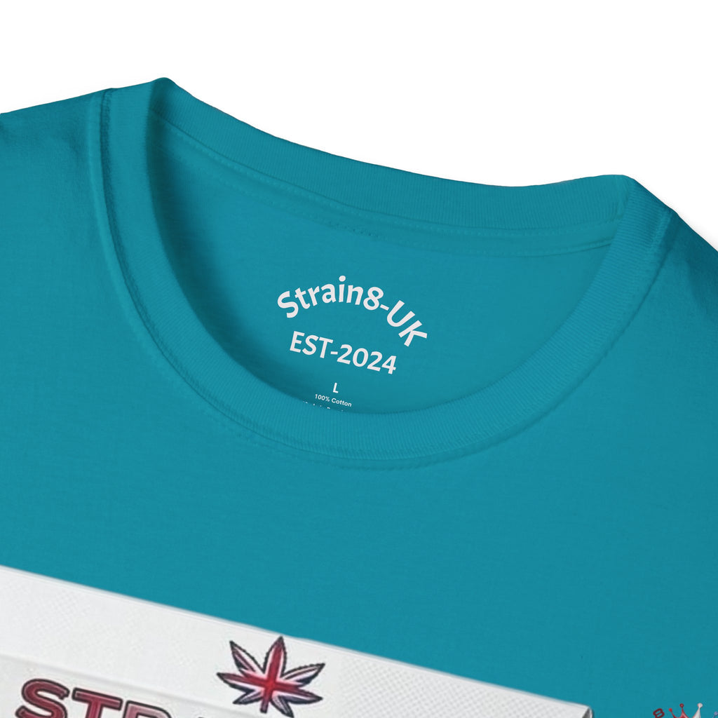 Strain8-UK Rizla box high quality T-Shirt design S8-UK Logo mixed in Tee