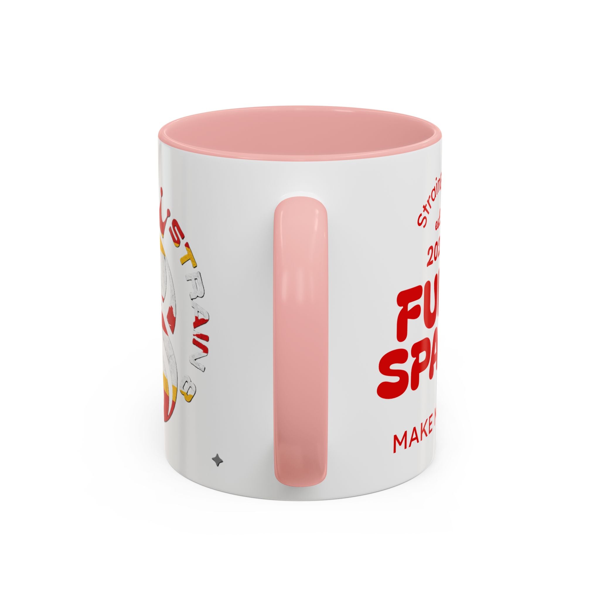 Strain8-UK Fully Spanglish Pride Accent Coffee Mug — 'Soy Español' Crown Monogram (11/15oz)