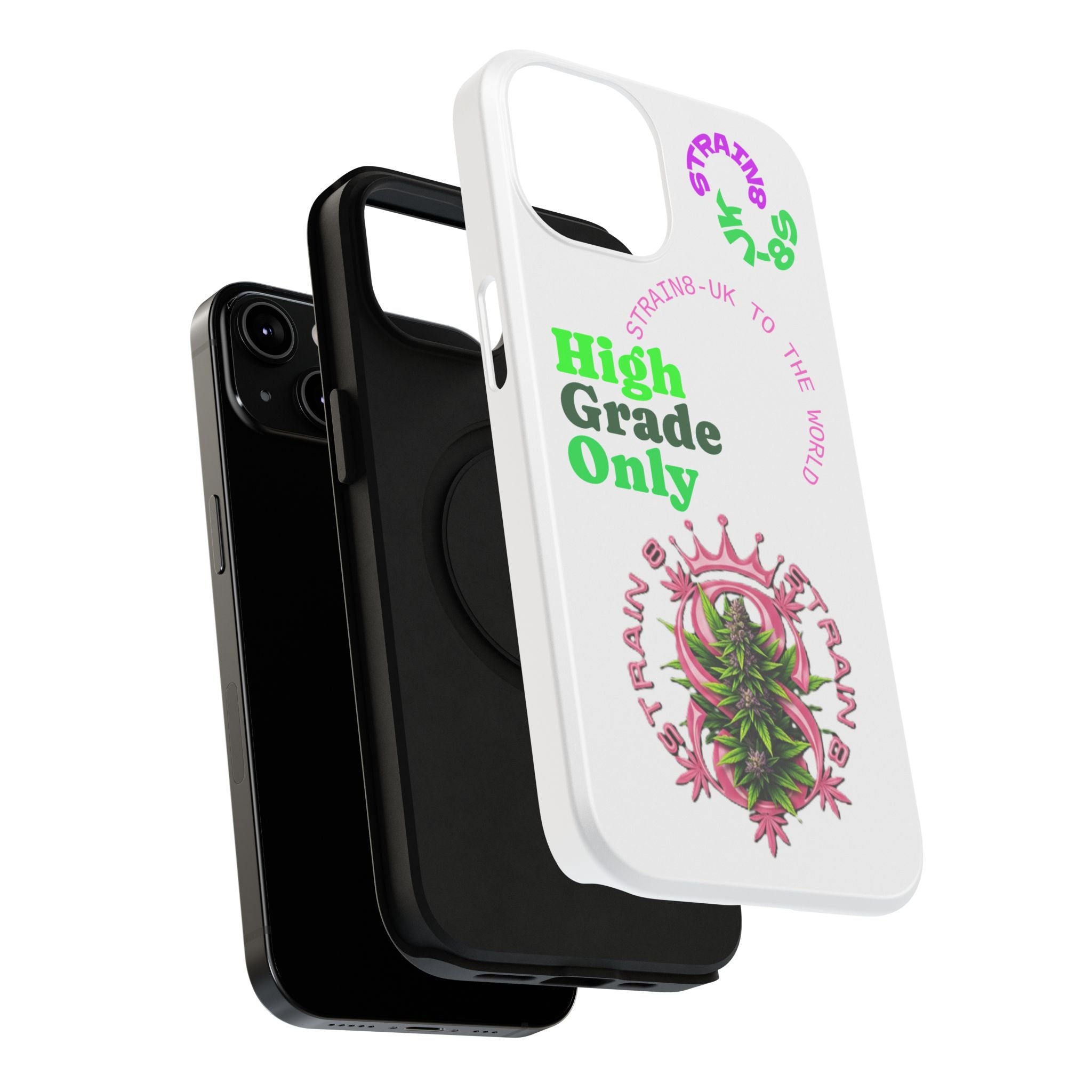Impact-Resistant Phone Case —Strain8-UK  "High Grade Only"