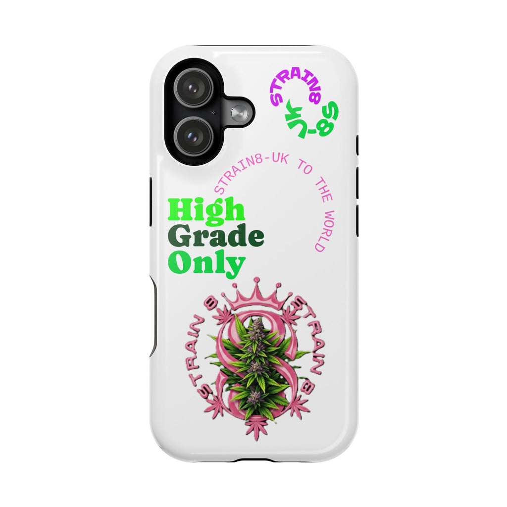 Impact-Resistant Phone Case —Strain8-UK  "High Grade Only"