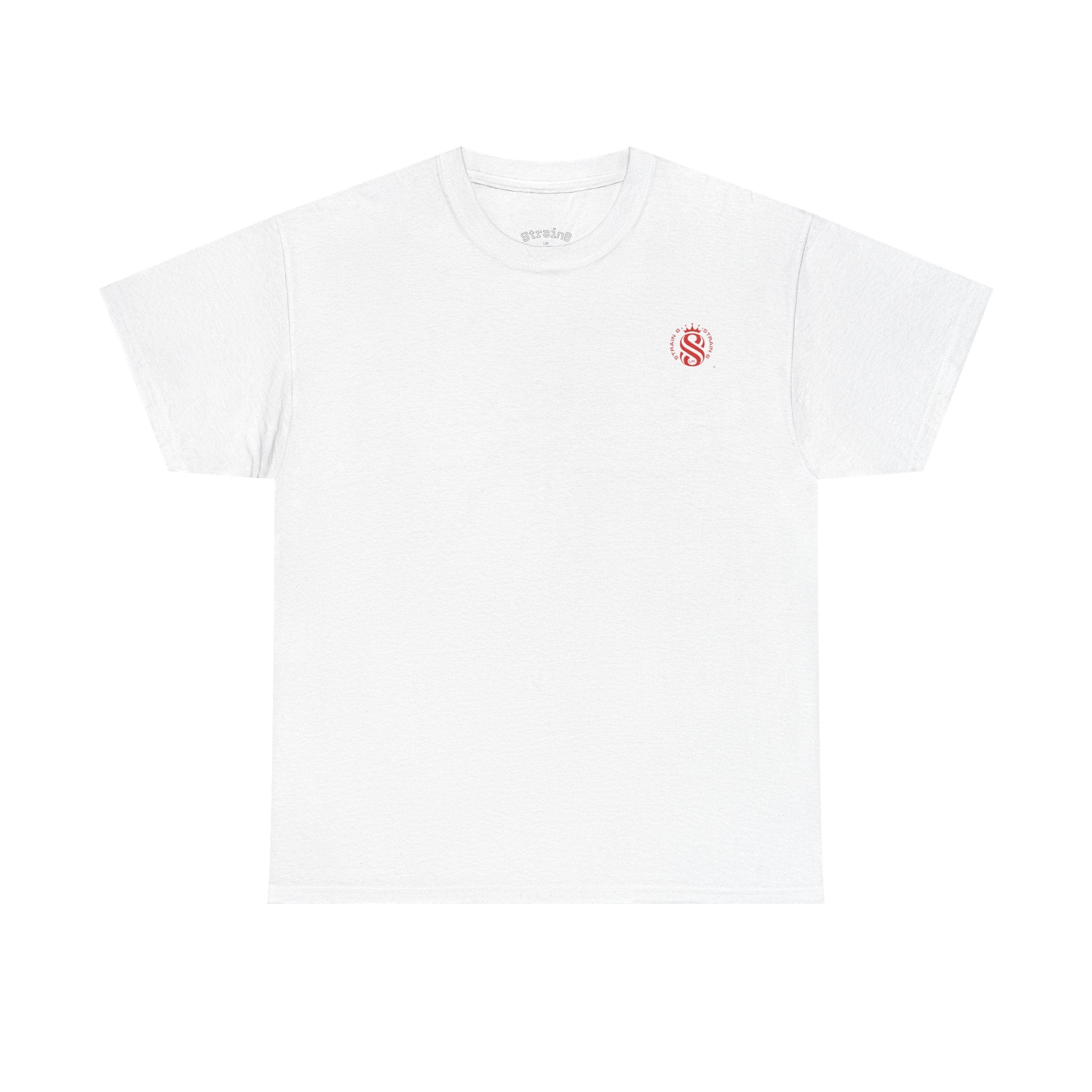 Strain8-UK Graphic Tee — "Don’t Mind the Smell I’m All About Green Peace" Retro Pixel Design