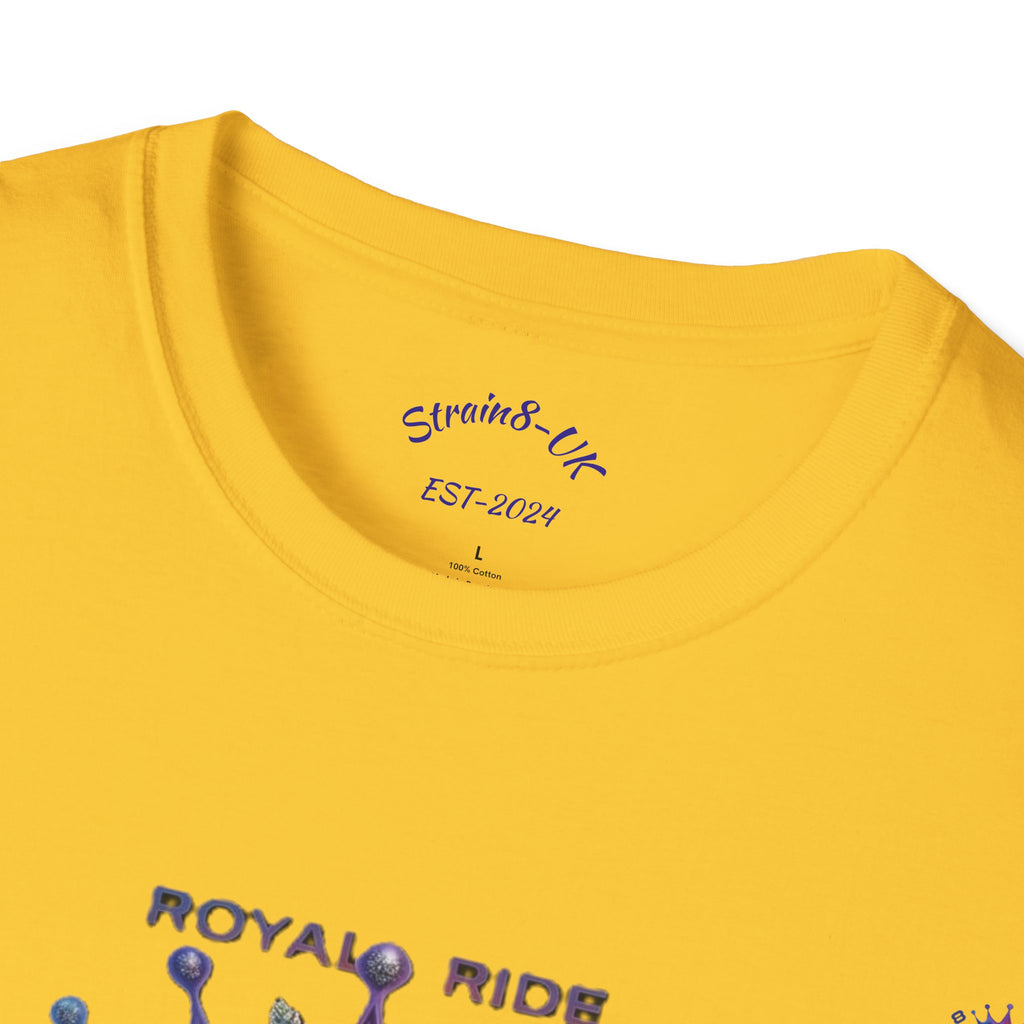 Royal Strain8-UK  Graphic T-Shirt — Bold Crowned "S8-UK" E-Bike Logo Tee