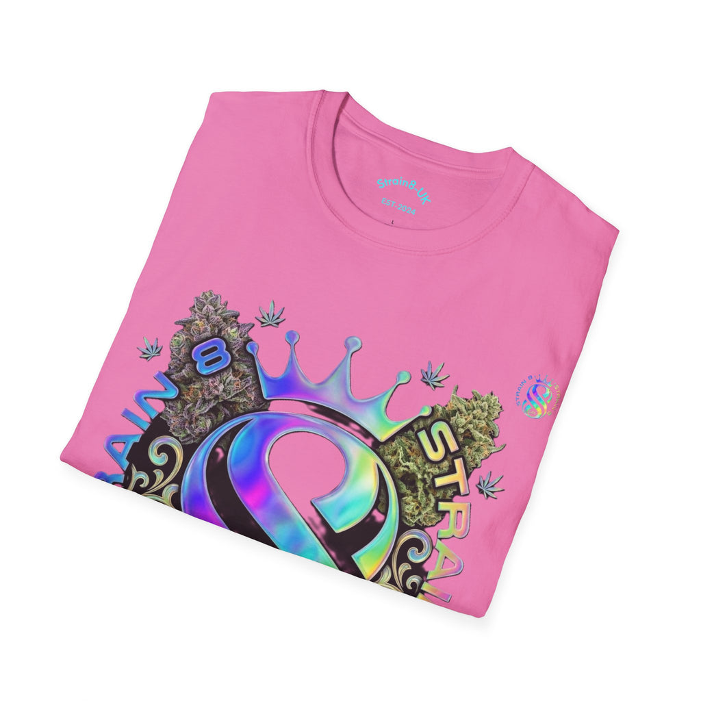 Ampersand S8-UK Logo Crown Graphic T-Shirt — Indica/Sativa S8-UK Streetwear Tee