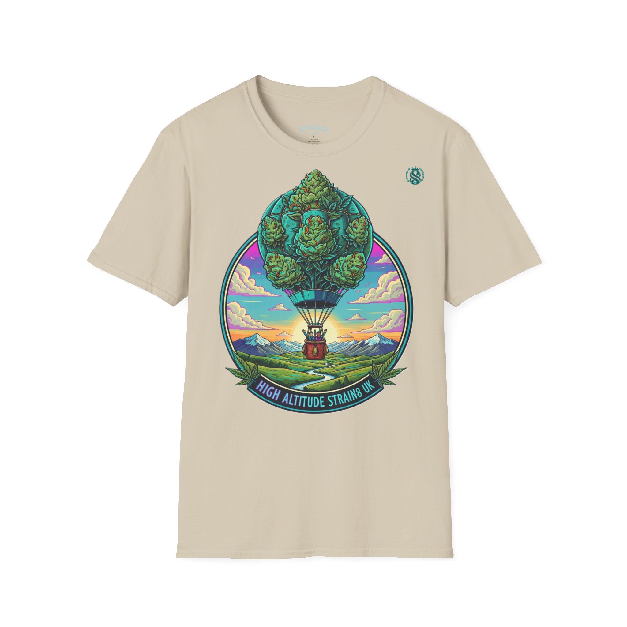 Strain8-UK Dreams Hot Air Balloon T-Shirt