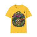 Mrs Always Right Cannabis Strain8-UK  T-Shirt - Colourful Crowned S8-UK Logo Leaf Design