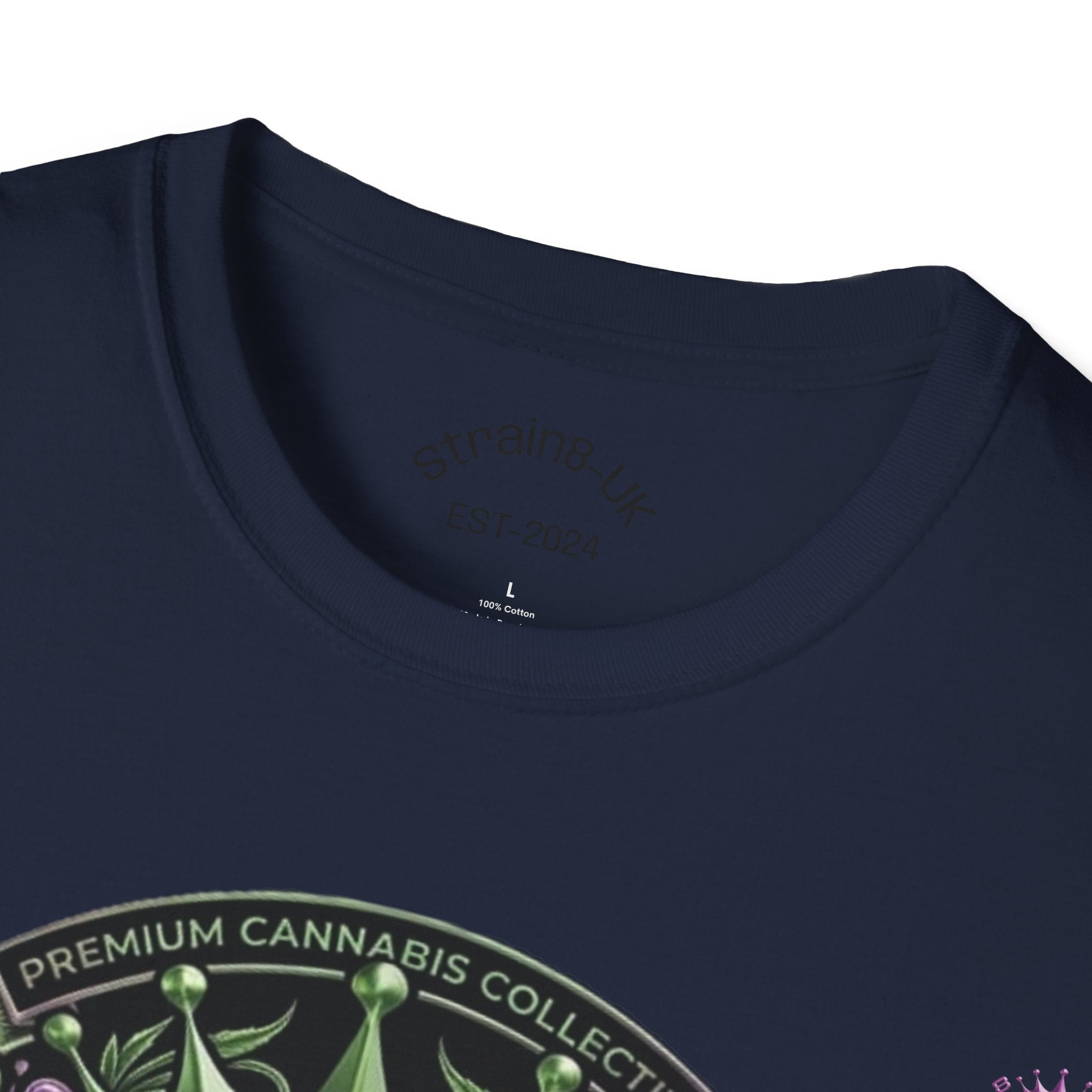 Strain8-UK Graffiti Cannabis/B-Boy Themed '8th Element' Graphic T-Shirt